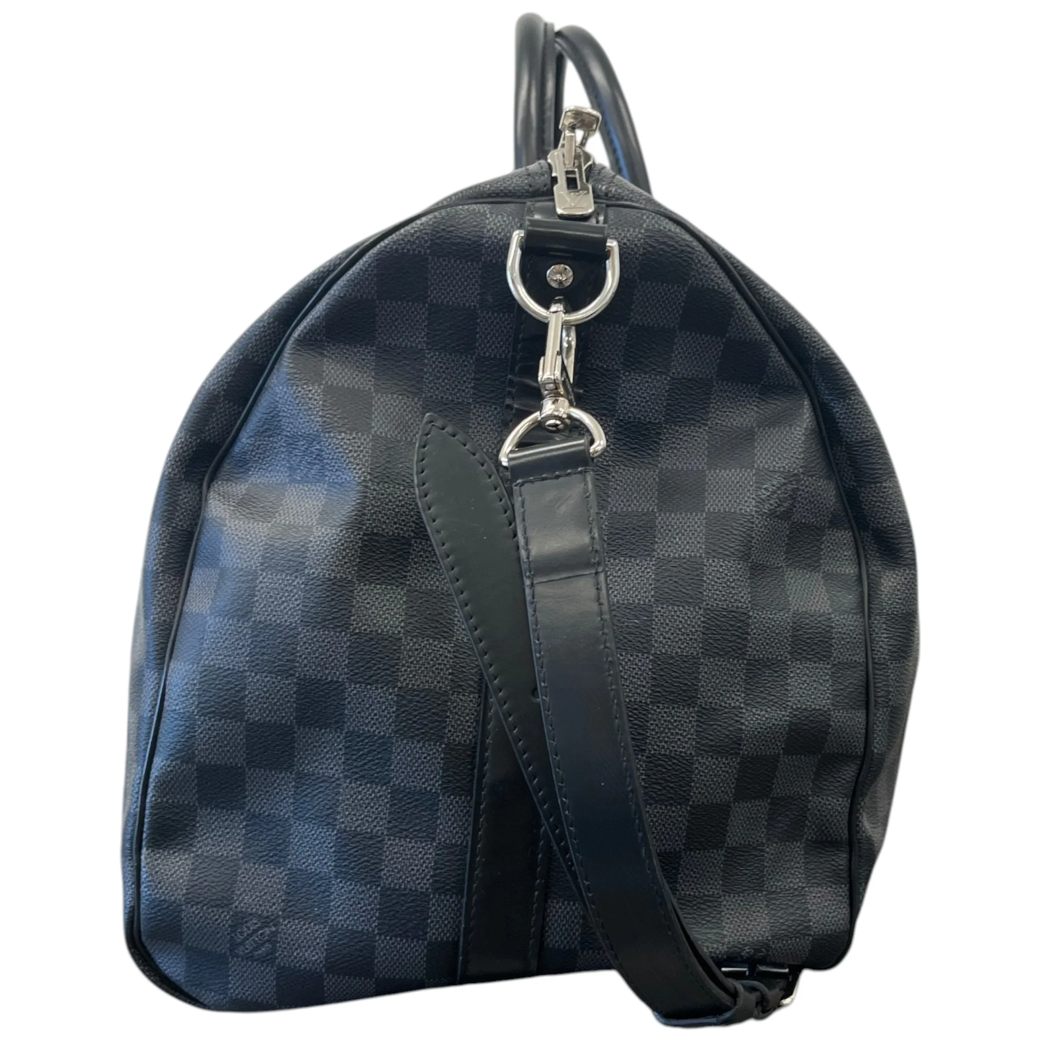 Men's Damier Graphite Keepall Bandoulière 55 Bag Black - Image 7