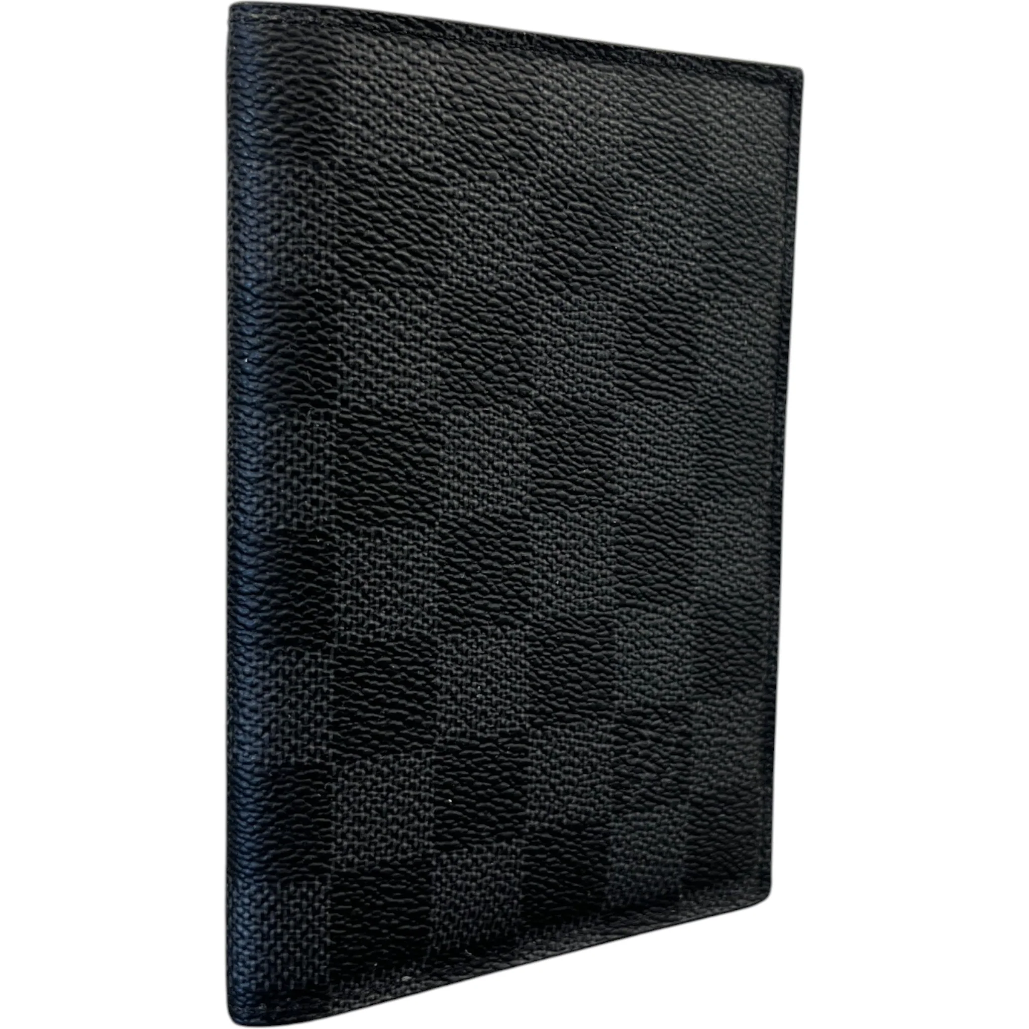 Men's Damier Graphite Passport Holder Black - Image 3