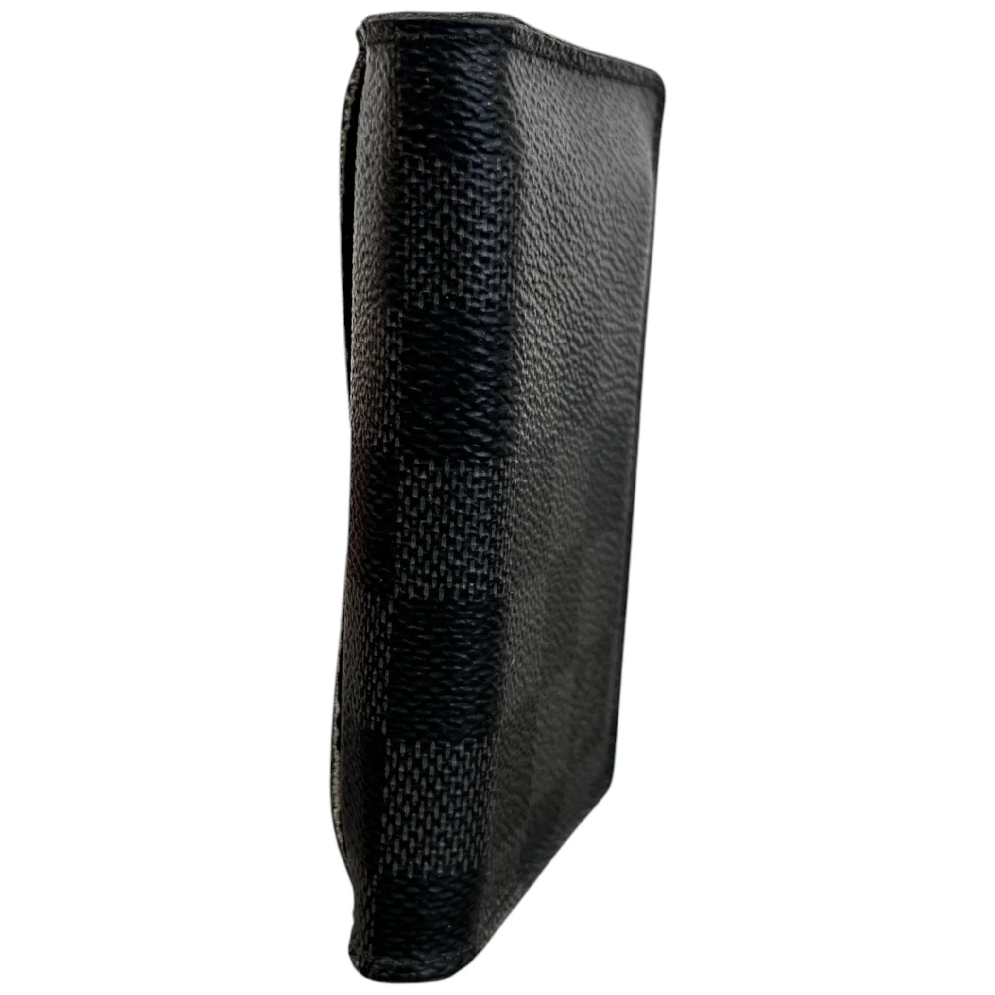 Men's Damier Graphite Pocket Organizer Wallet Black - Image 4