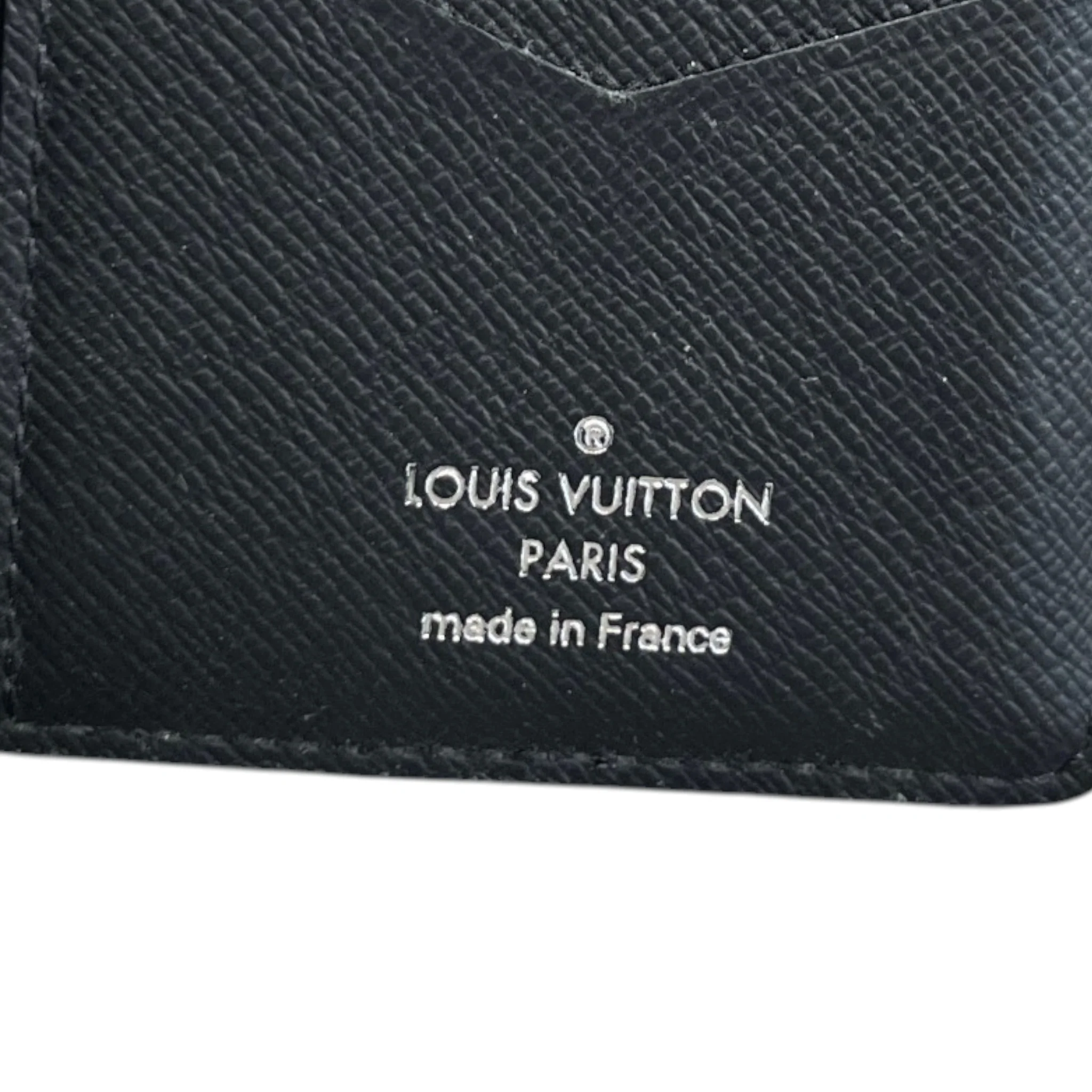 Men's Damier Graphite Pocket Organizer Wallet Black - Image 7