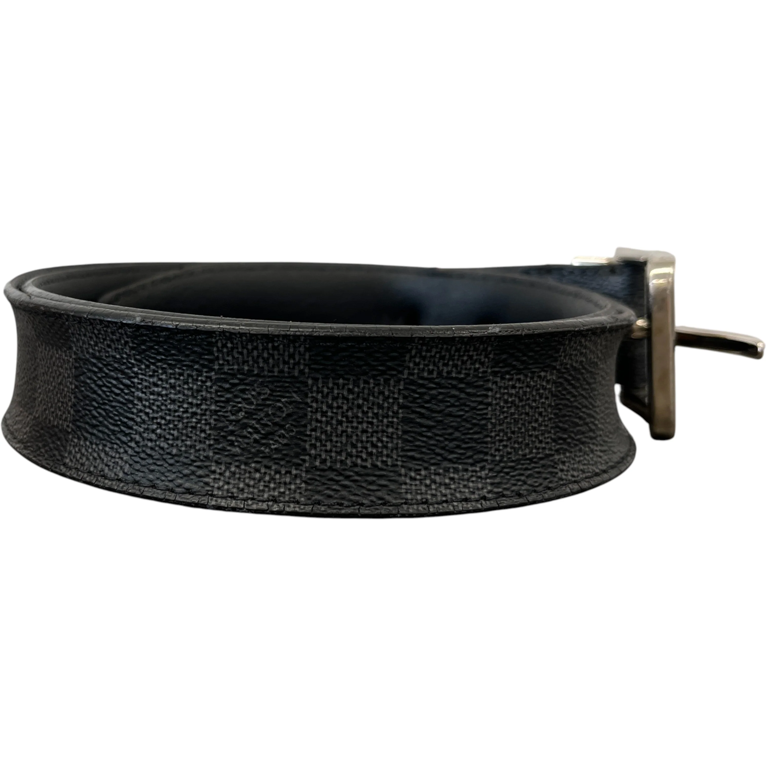 Men's Damier Graphite Pont Neuff 35Mm Belt Black - Image 4
