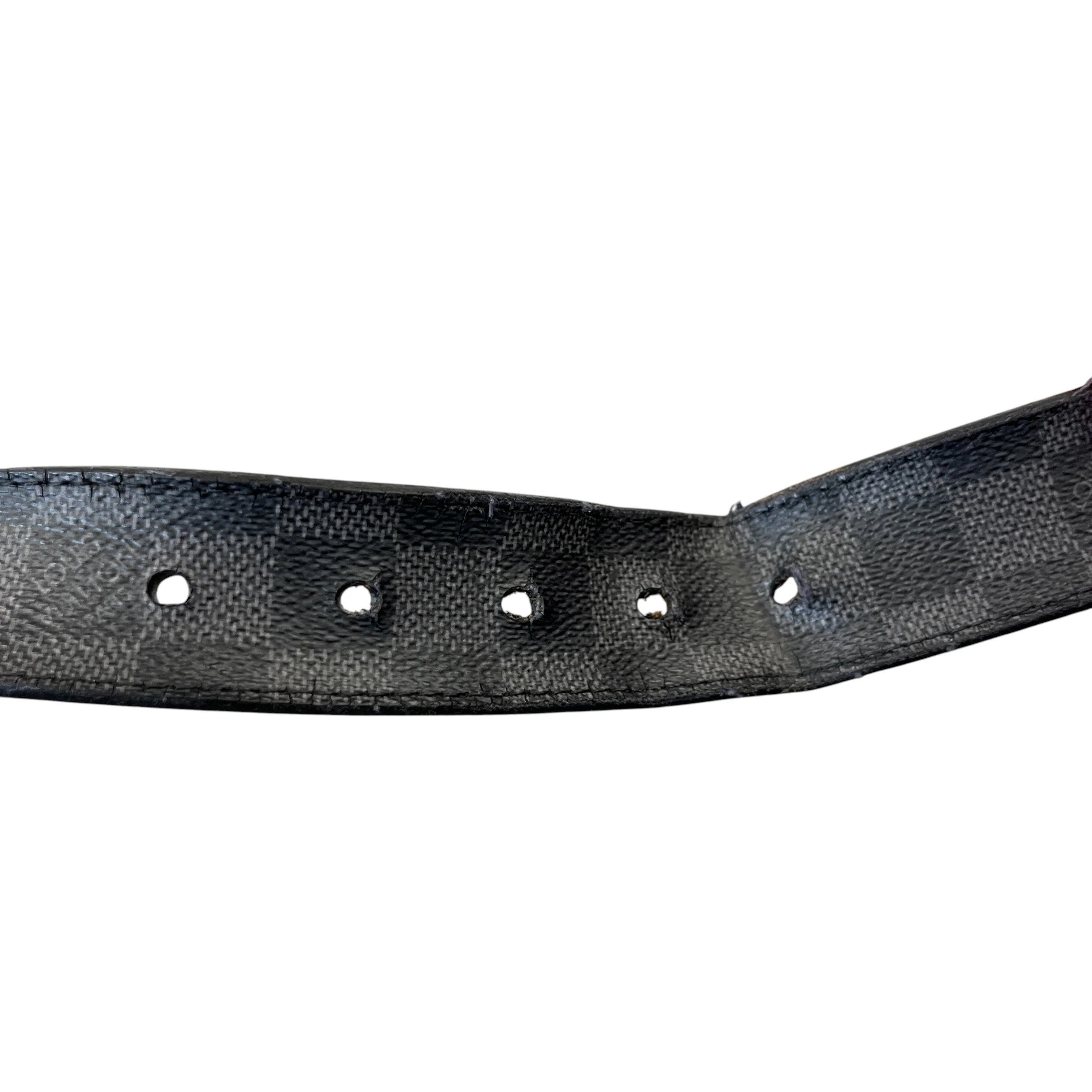 Men's Damier Graphite Pont Neuff 35Mm Belt Black - Image 6