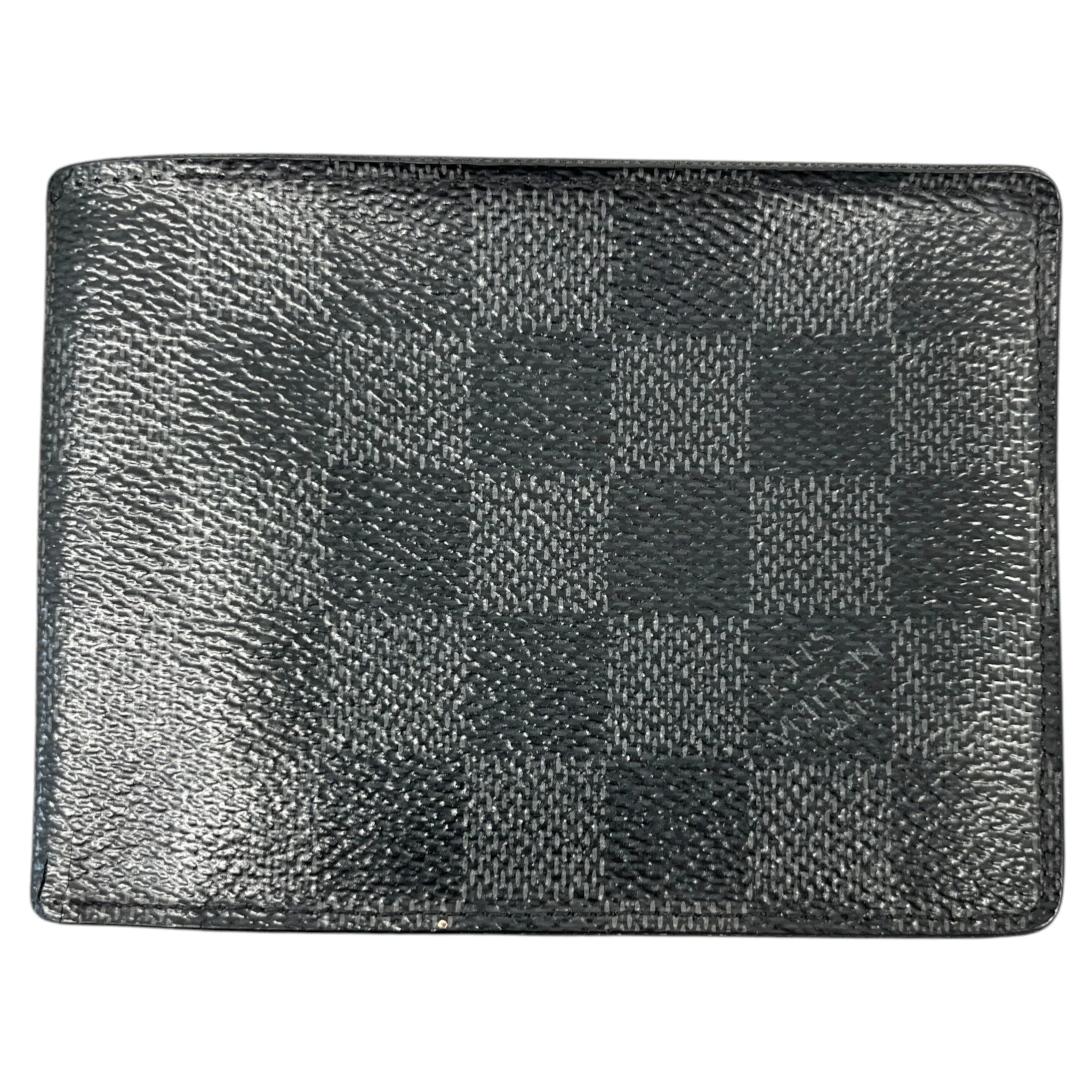 Men's Damier Graphite Slender Wallet Black