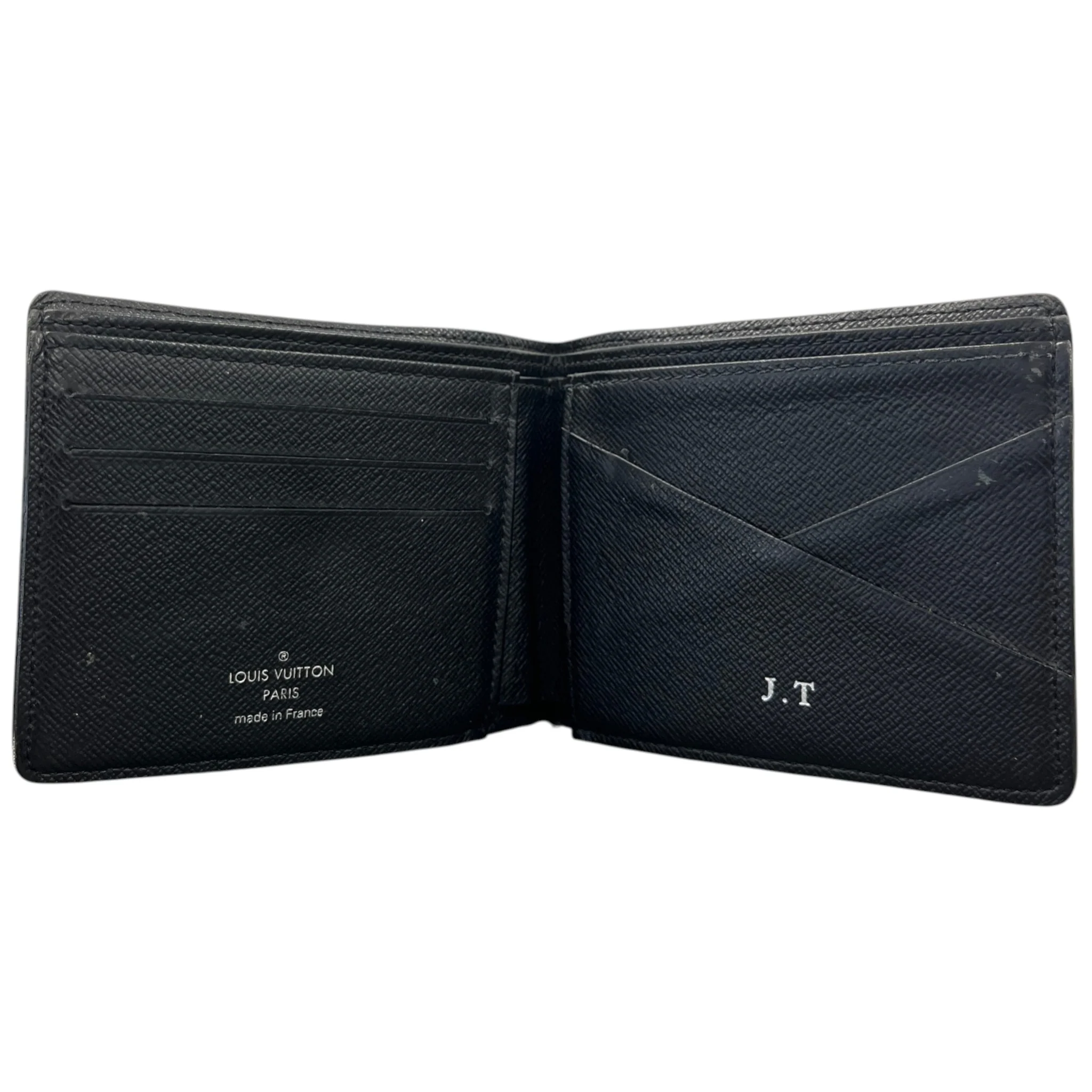 Men's Damier Graphite Slender Wallet Black - Image 5