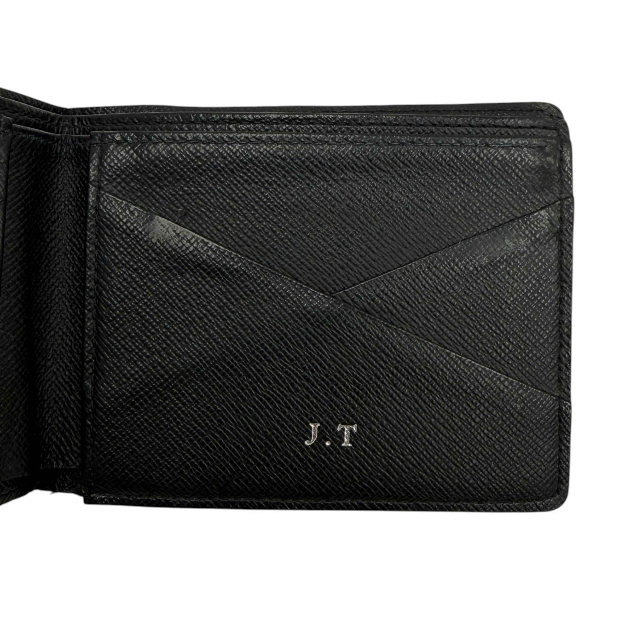 Men's Damier Graphite Slender Wallet Black - Image 7