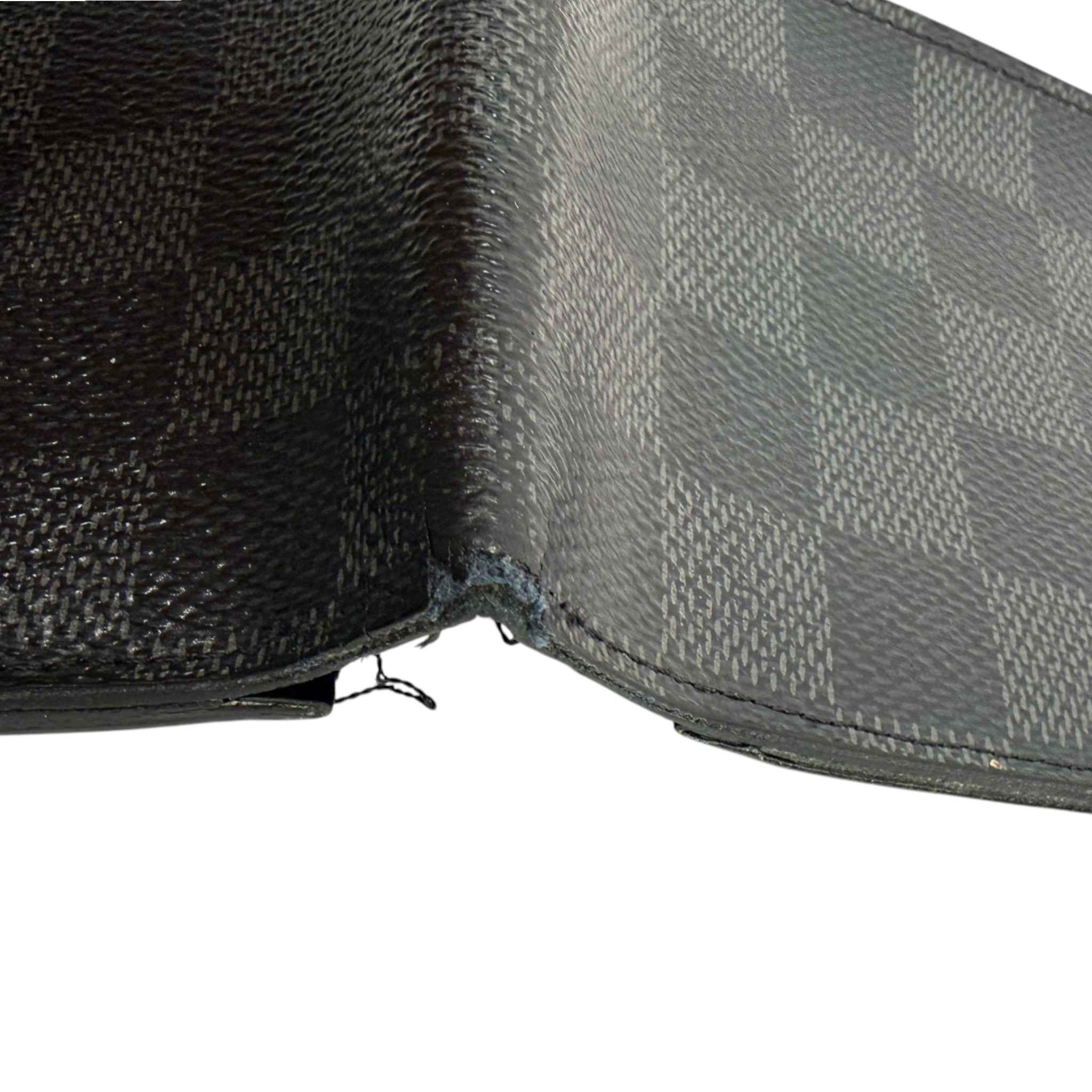 Men's Damier Graphite Slender Wallet Black - Image 8