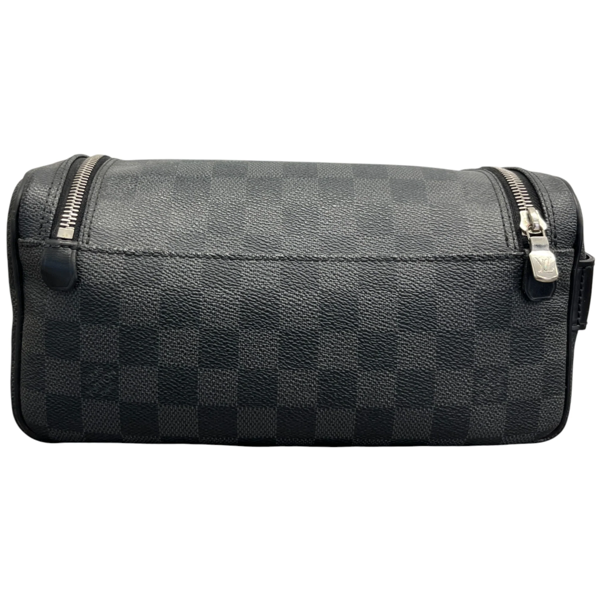 Men's Damier Graphite Toiletry Bag Black - Image 2
