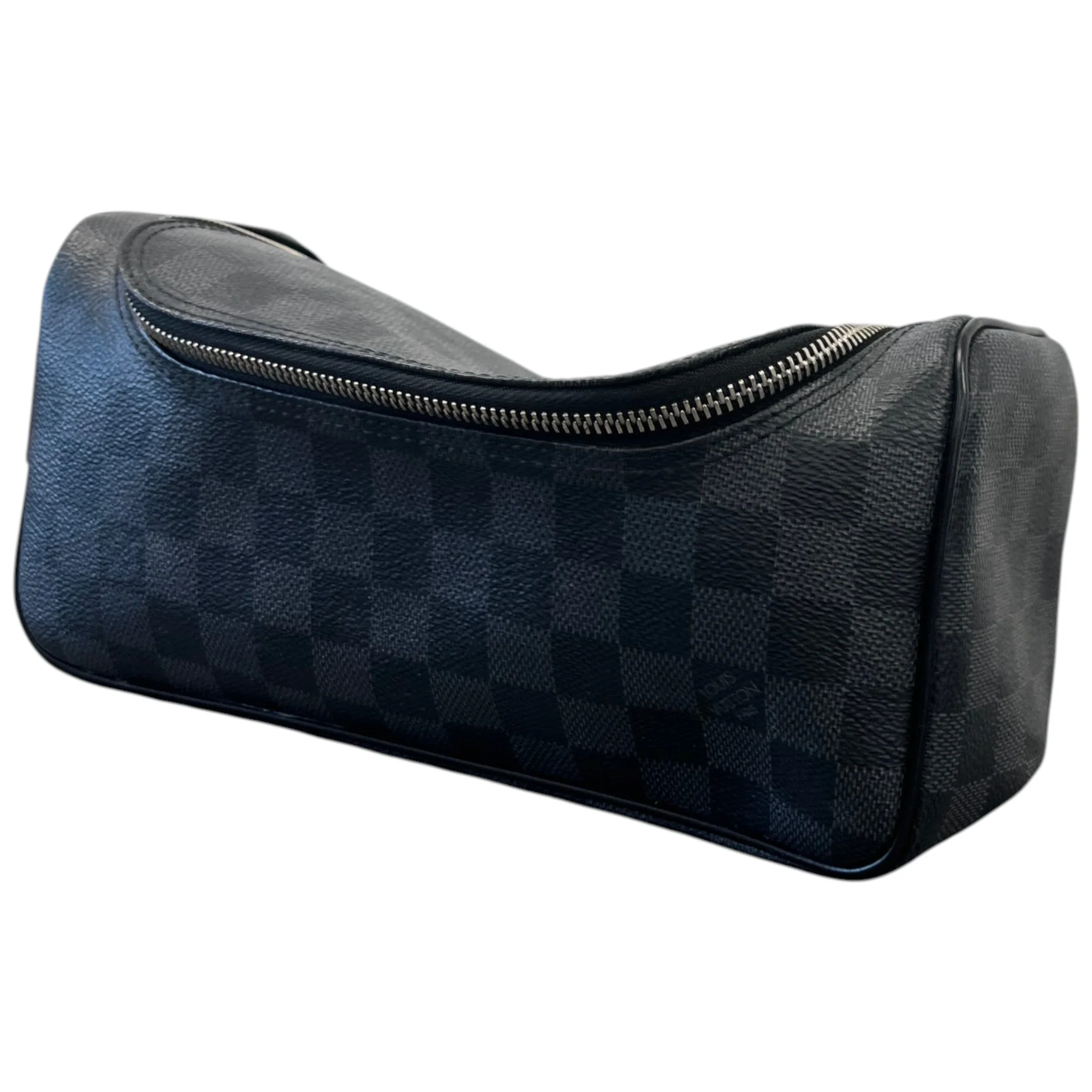 Men's Damier Graphite Toiletry Bag Black - Image 3
