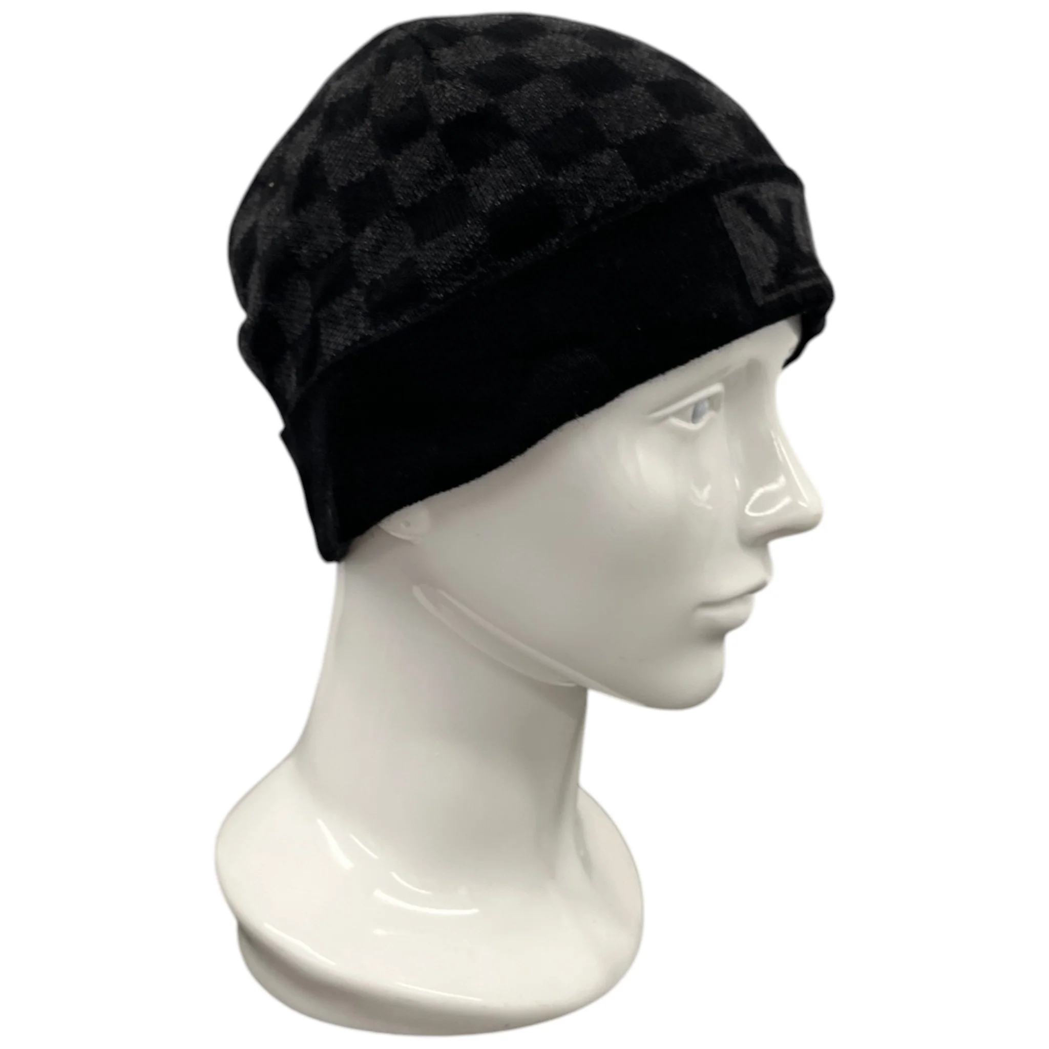 Men's Damier Hat Black - Image 3
