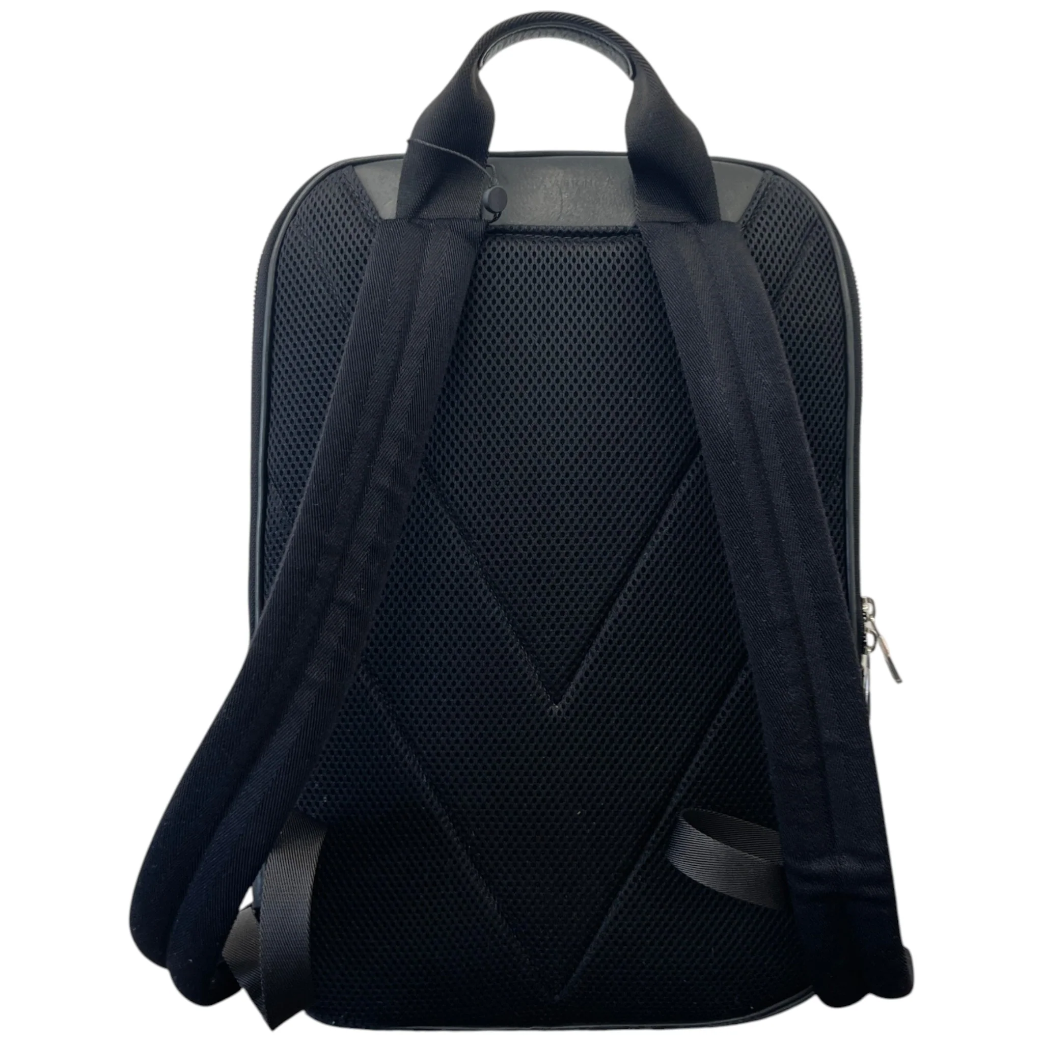 Men's Damier Infiniti Leather Michael Backpack Black - Image 3