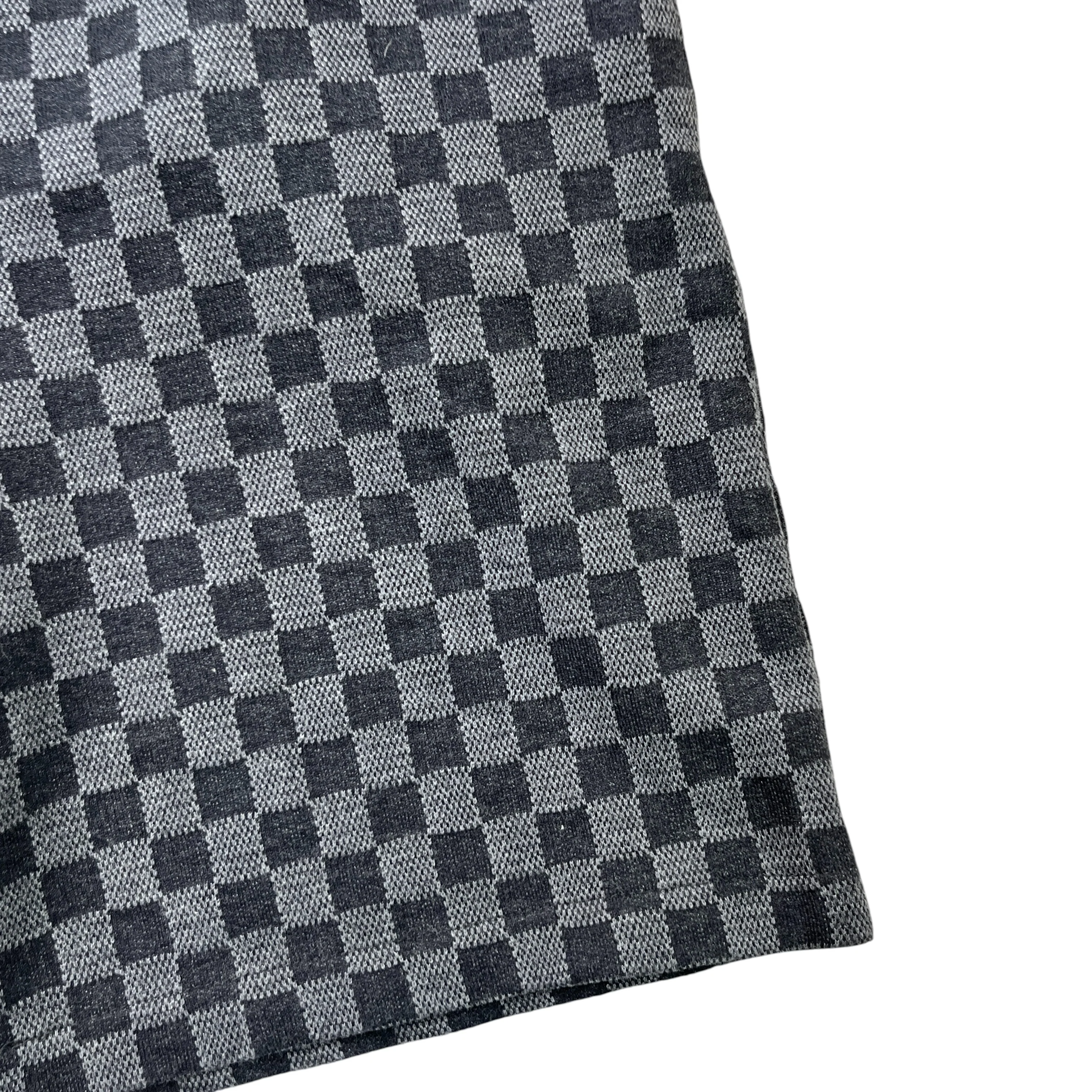 Men's Damier Jacquard Shorts Black Size S - Image 5