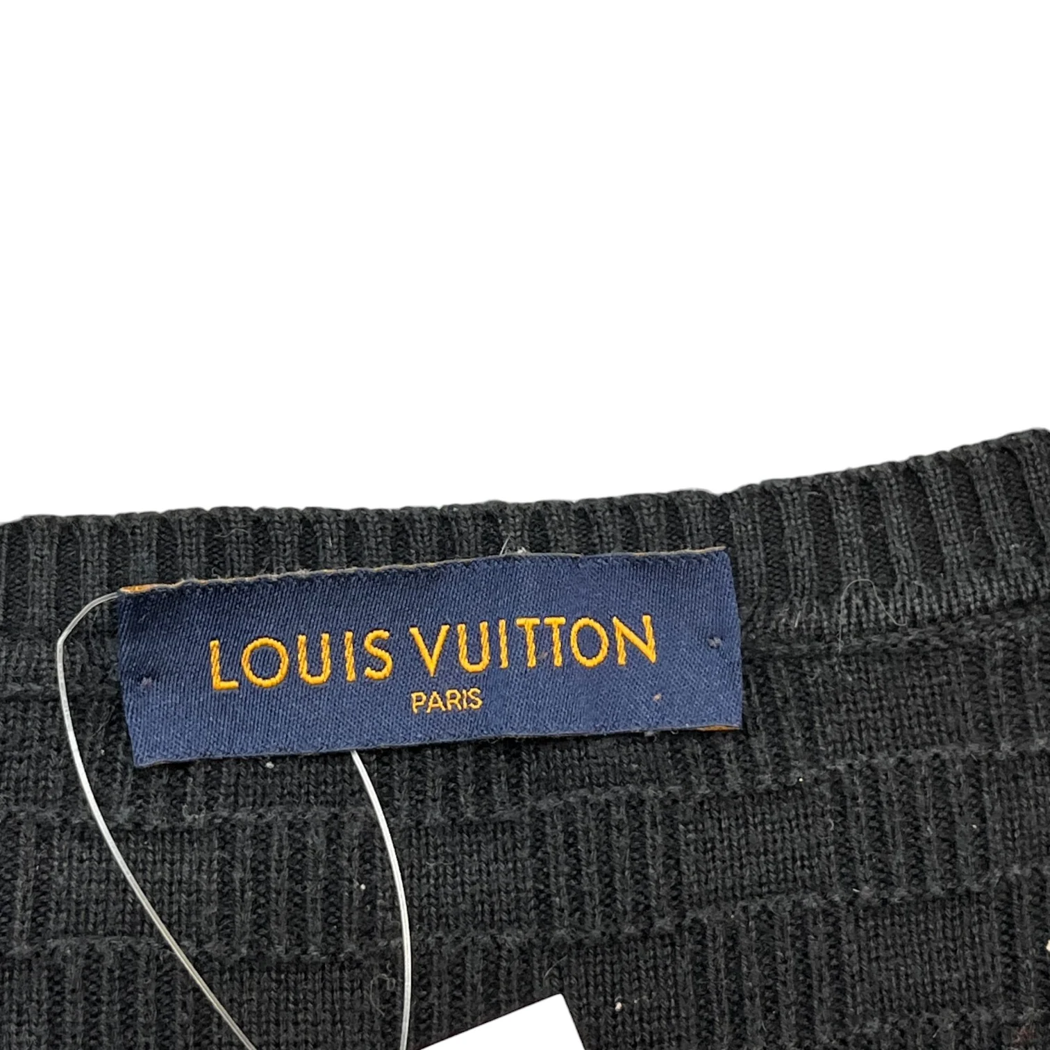 Men's Damier Jumper Black Size S - Image 5