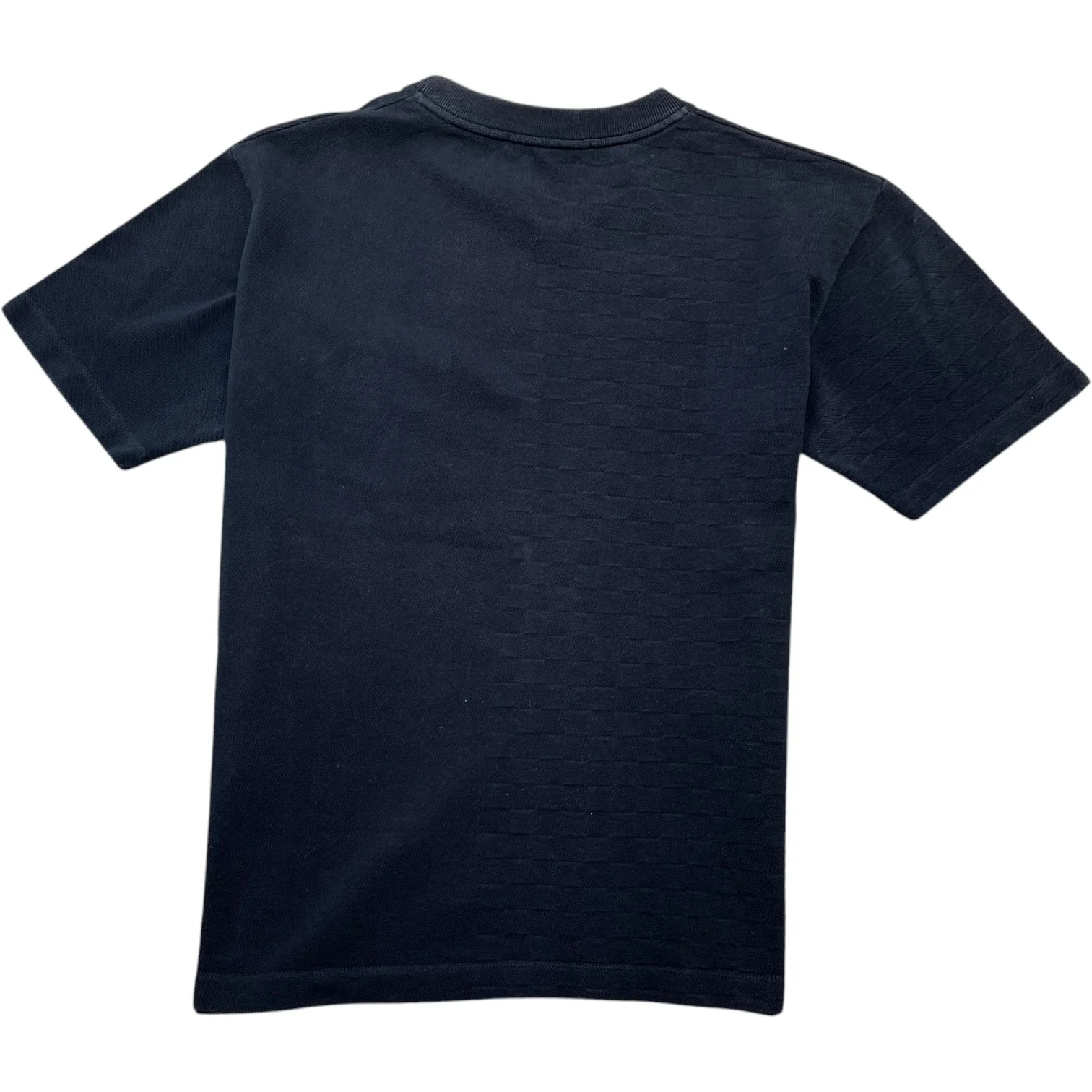 Men's Damier Pocket T-Shirt Navy Size M - Image 2
