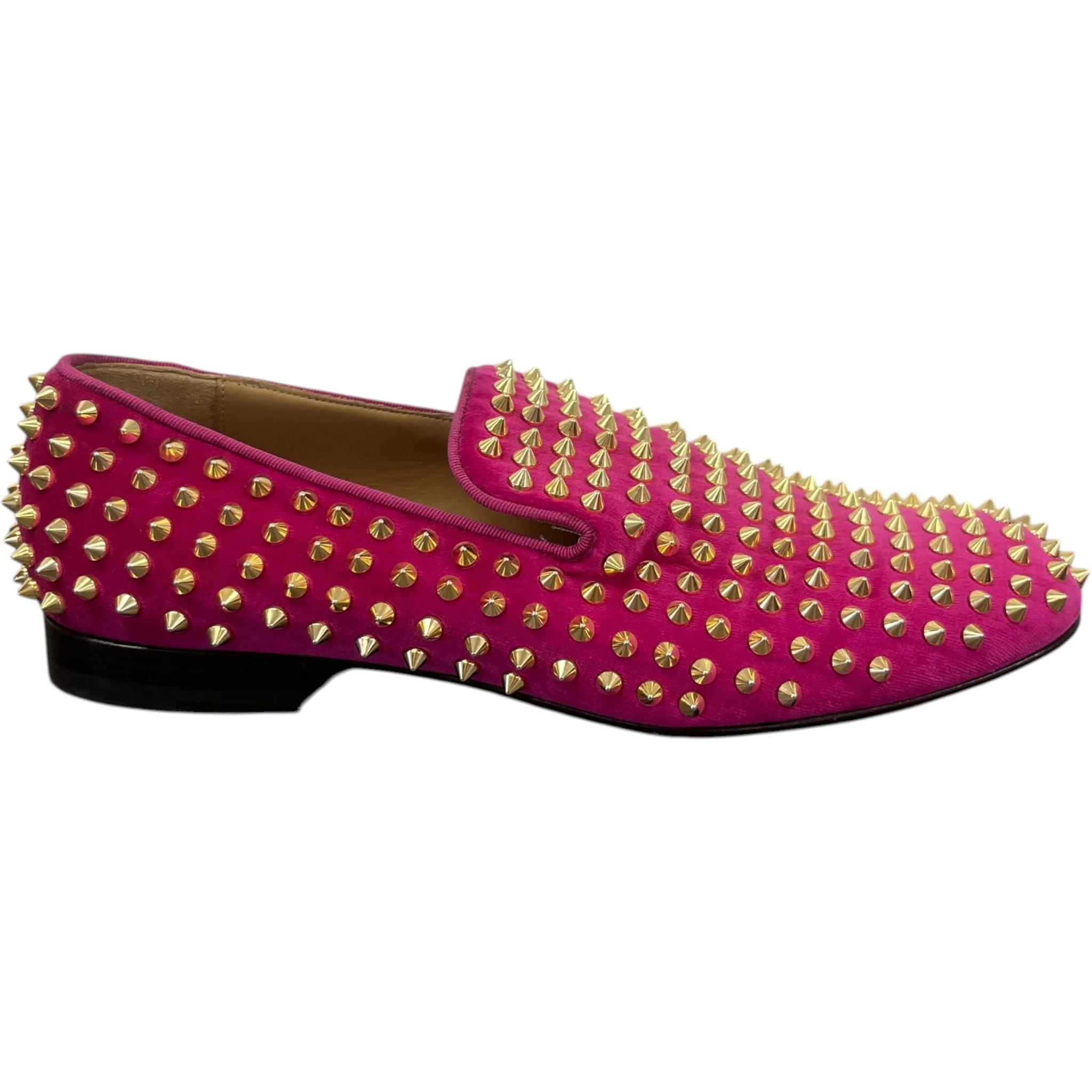 Men's Dandelion Spike Loafers Pink Size EU 41.5 / UK 7.5
