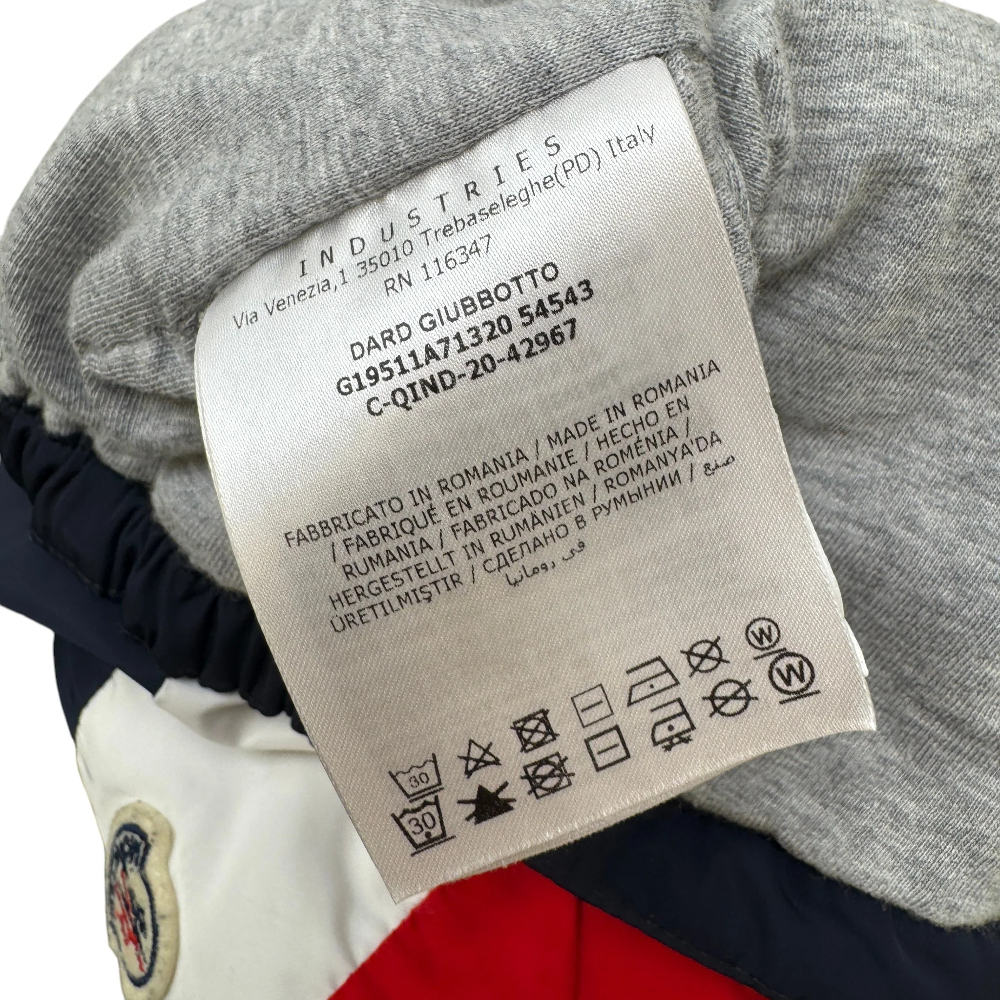 Men's Dard Boys Size 2Years Windbreaker Navy Size XXS - Image 4