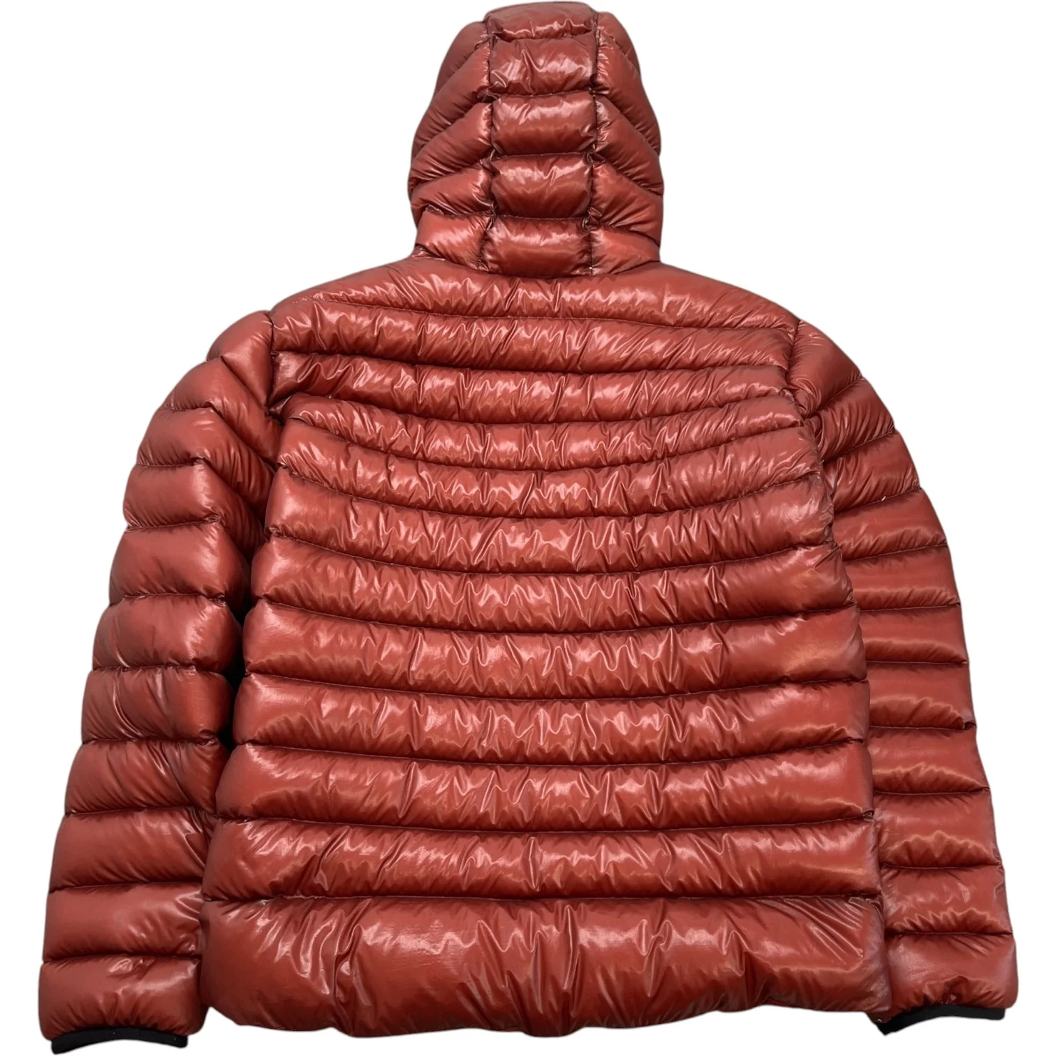 Men's D.D. Shell Hooded Goggle Down Jacket Red Size IT 46 / S - Image 2