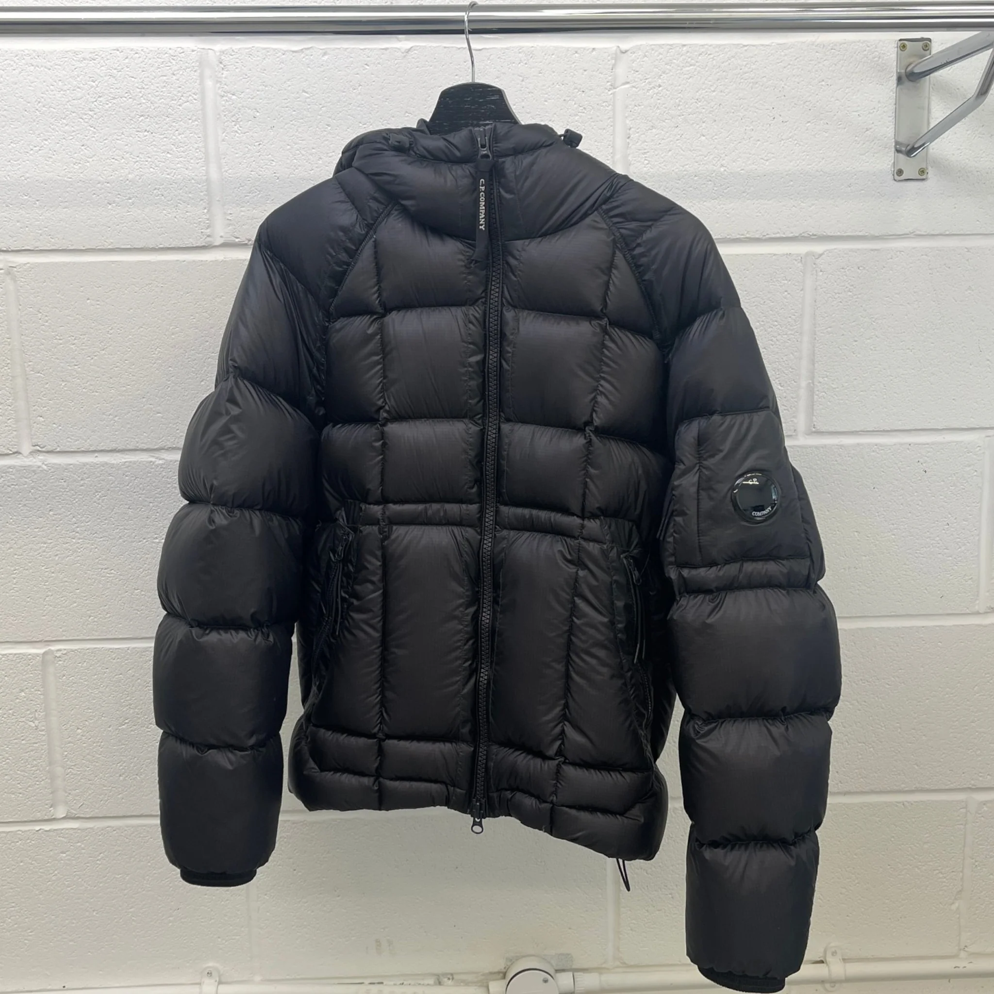 Men's D.D Shell Lens Down Jacket Black Size XS - Image 12
