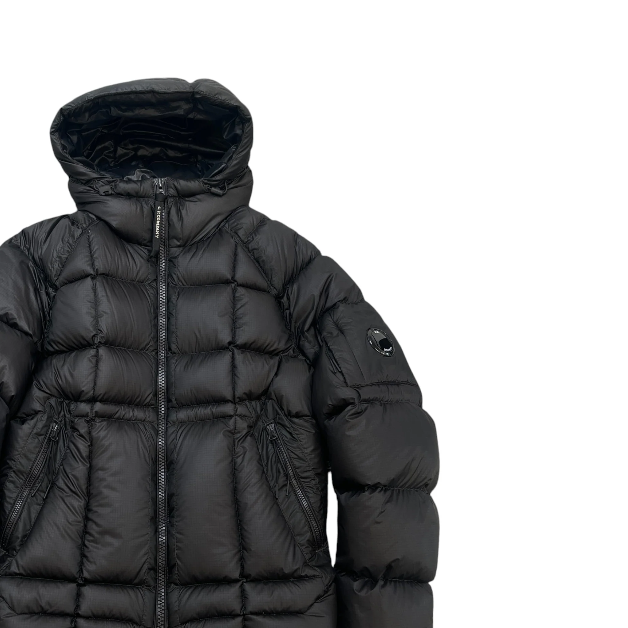 Men's D.D Shell Lens Down Jacket Black Size XS - Image 3