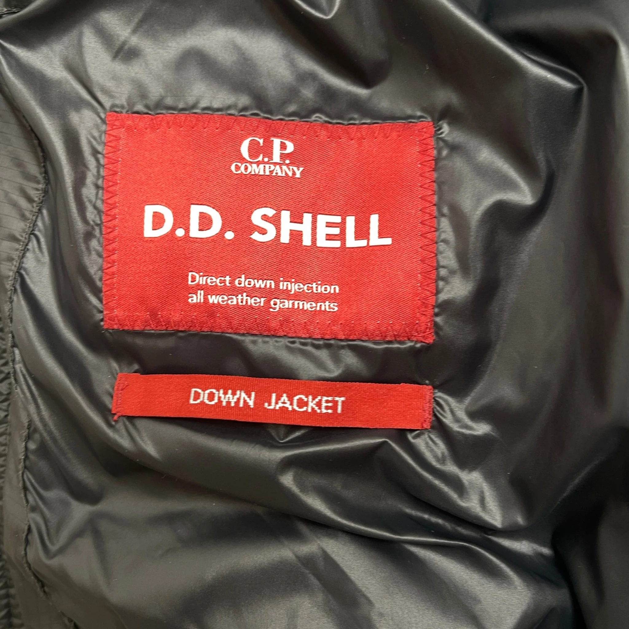 Men's D.D Shell Lens Down Jacket Black Size XS - Image 8