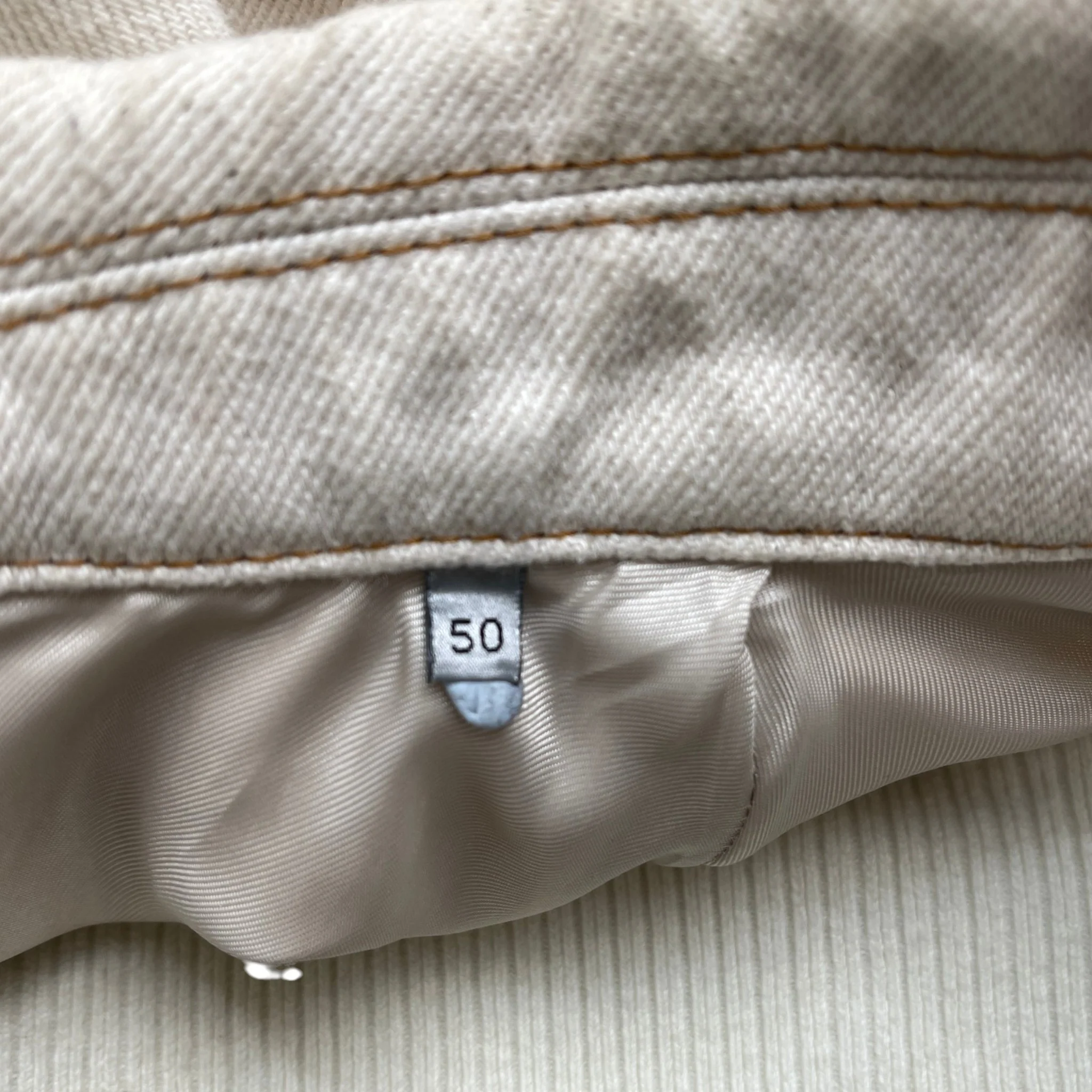 Men's Denim Tears Bomber Jacket Beige Size IT 50 / L - Image 11