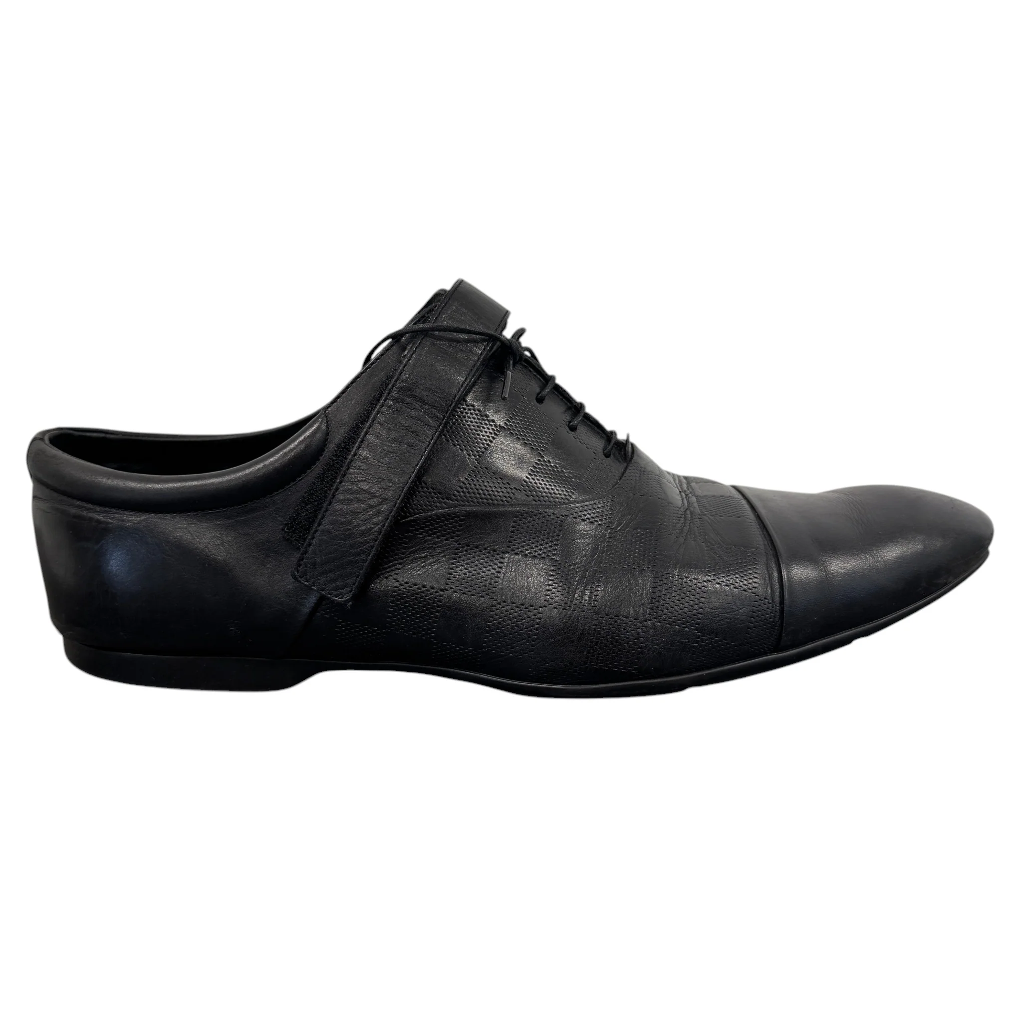 Men's Derby Loafers Black Size EU 44.5 / UK 10.5