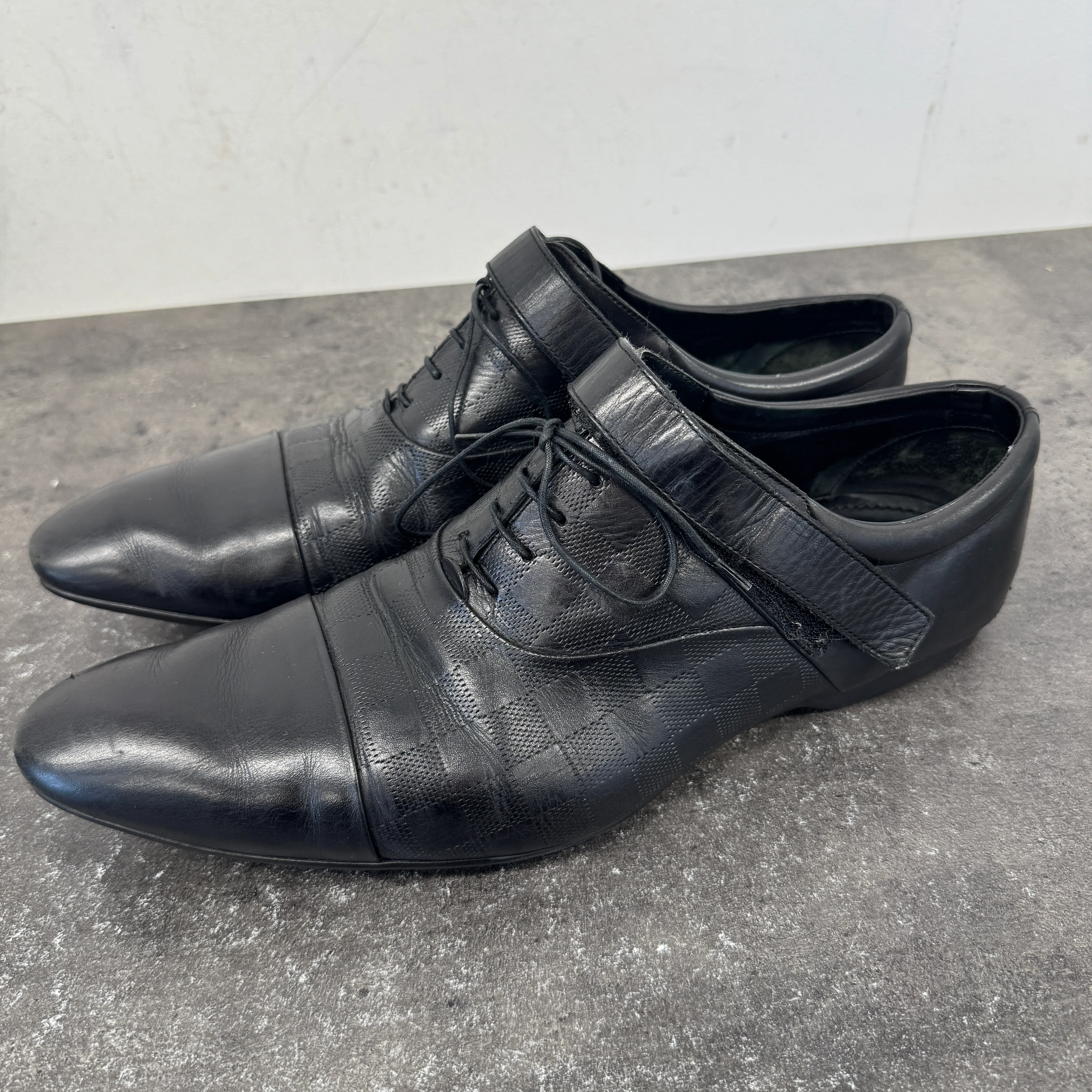 Men's Derby Loafers Black Size EU 44.5 / UK 10.5 - Image 11