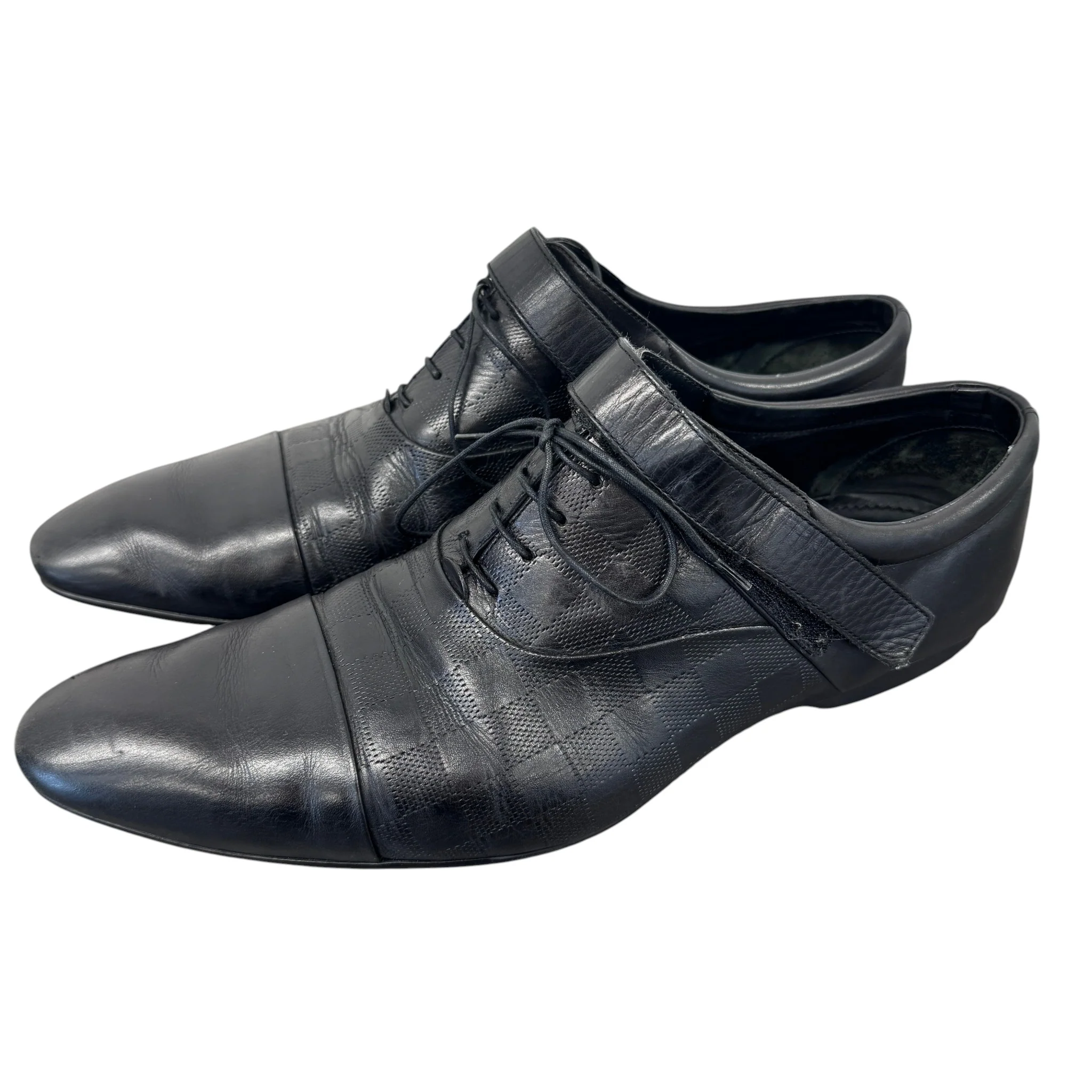 Men's Derby Loafers Black Size EU 44.5 / UK 10.5 - Image 7