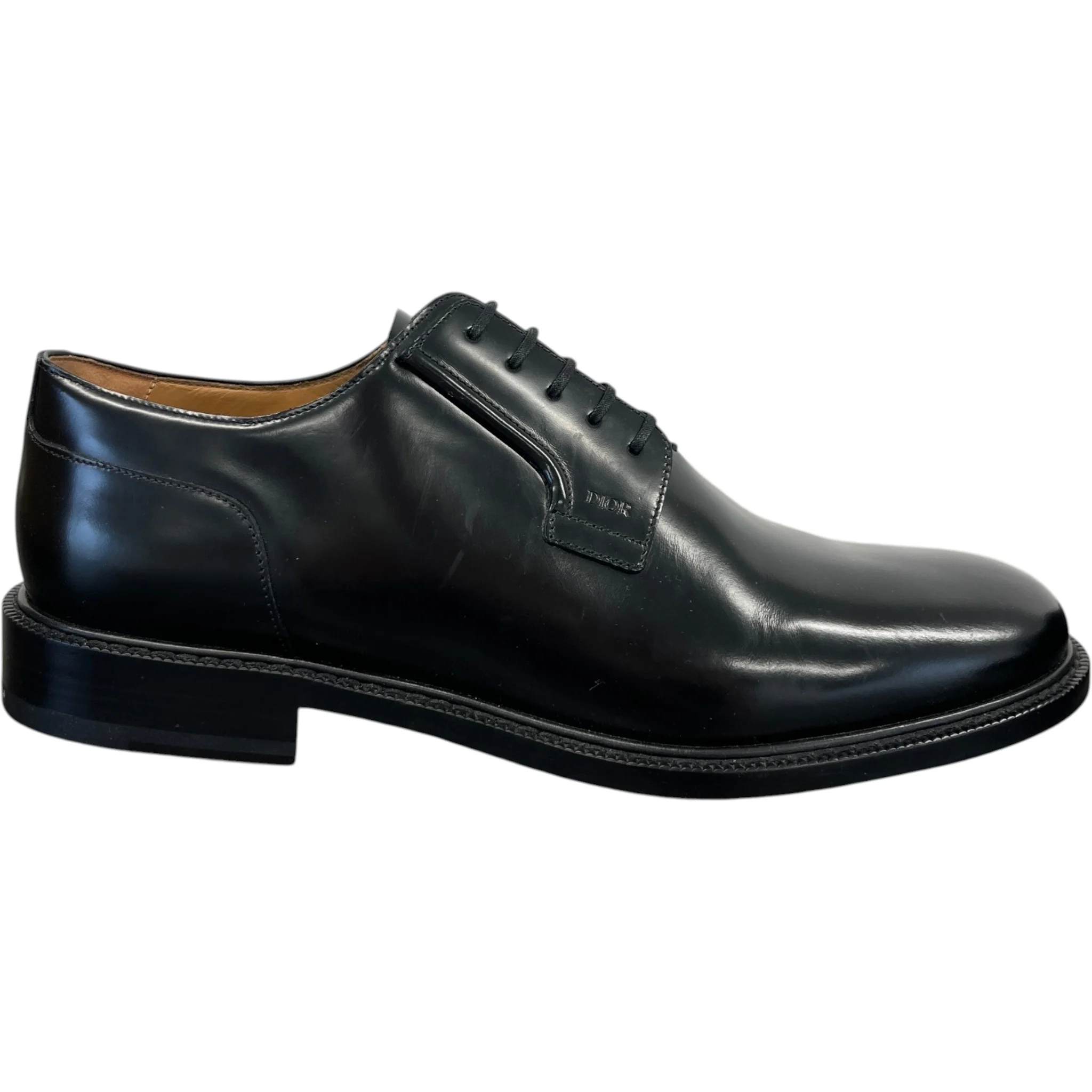 Men's Derby Loafers Black Size EU 45 / UK 11