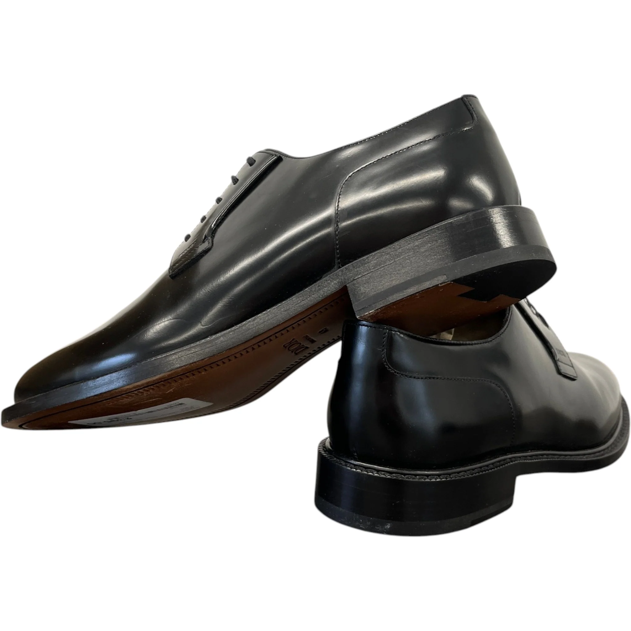 Men's Derby Loafers Black Size EU 45 / UK 11 - Image 10