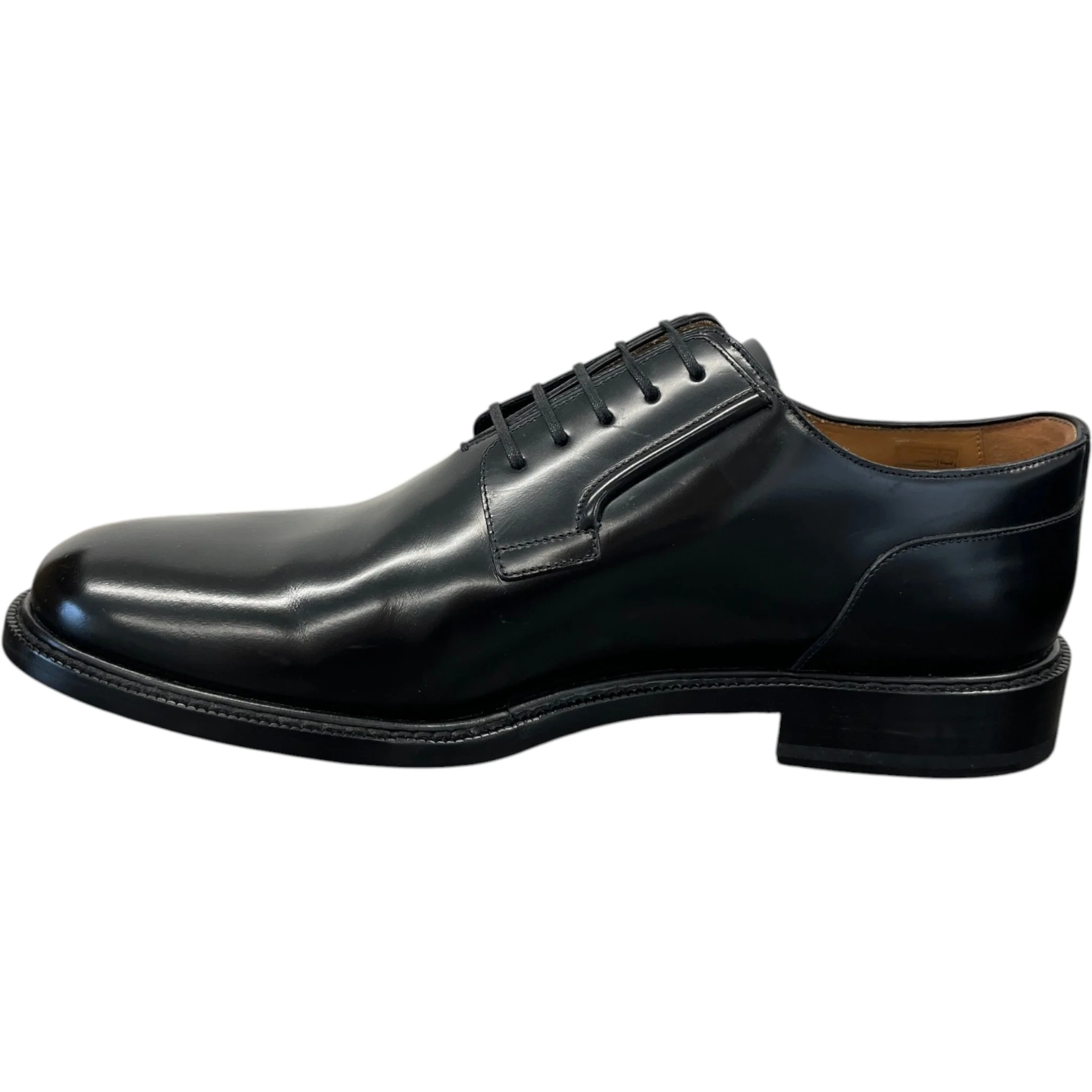Men's Derby Loafers Black Size EU 45 / UK 11 - Image 2