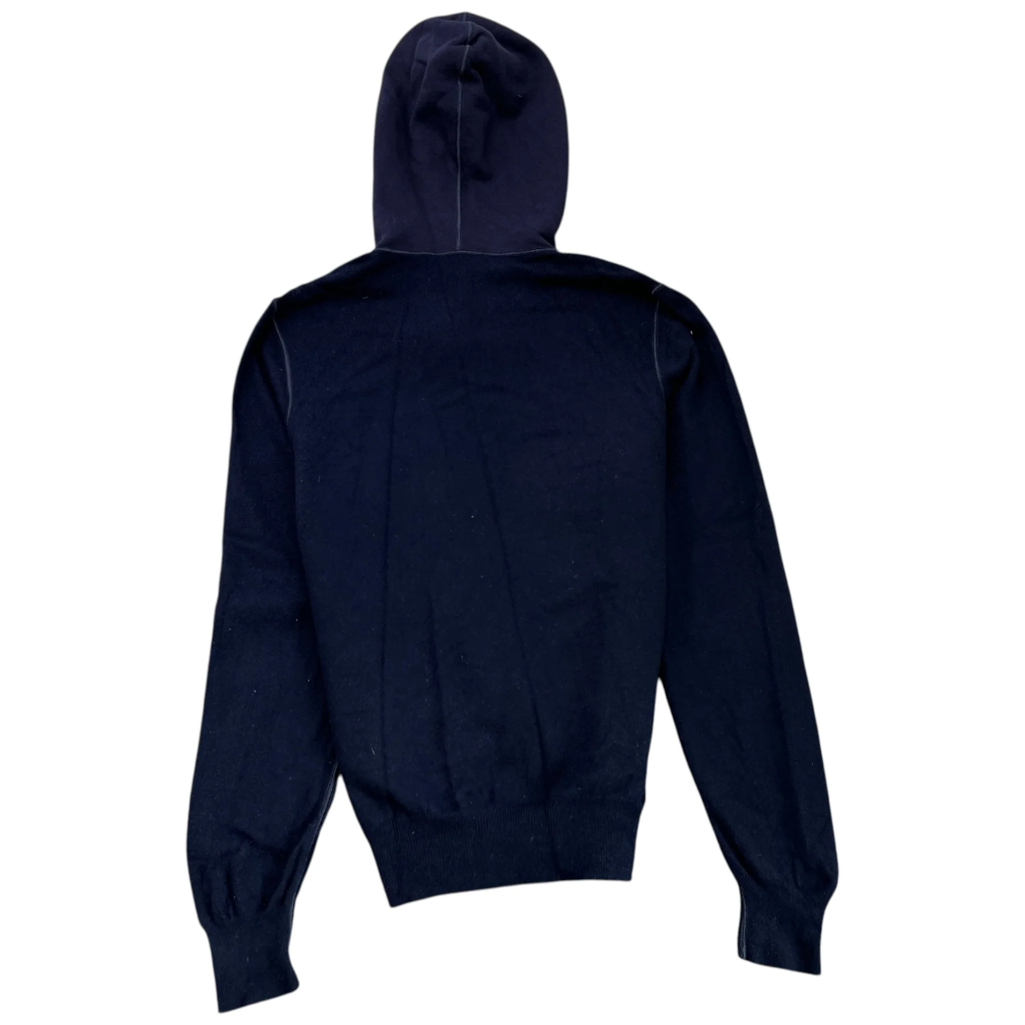 Men's Dg Logo Plaque Zip Up Hoodie Navy Size IT 50 / UK L - Image 2