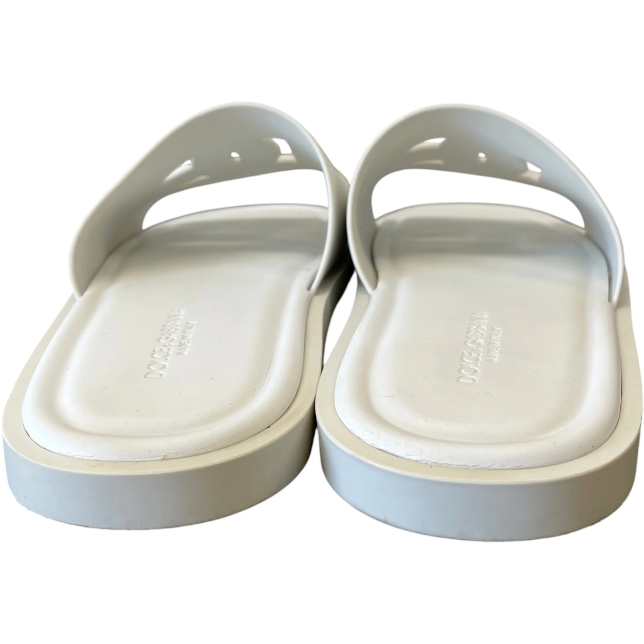 Men's Dg Pool Slides White Size EU 43 / UK 9 - Image 7