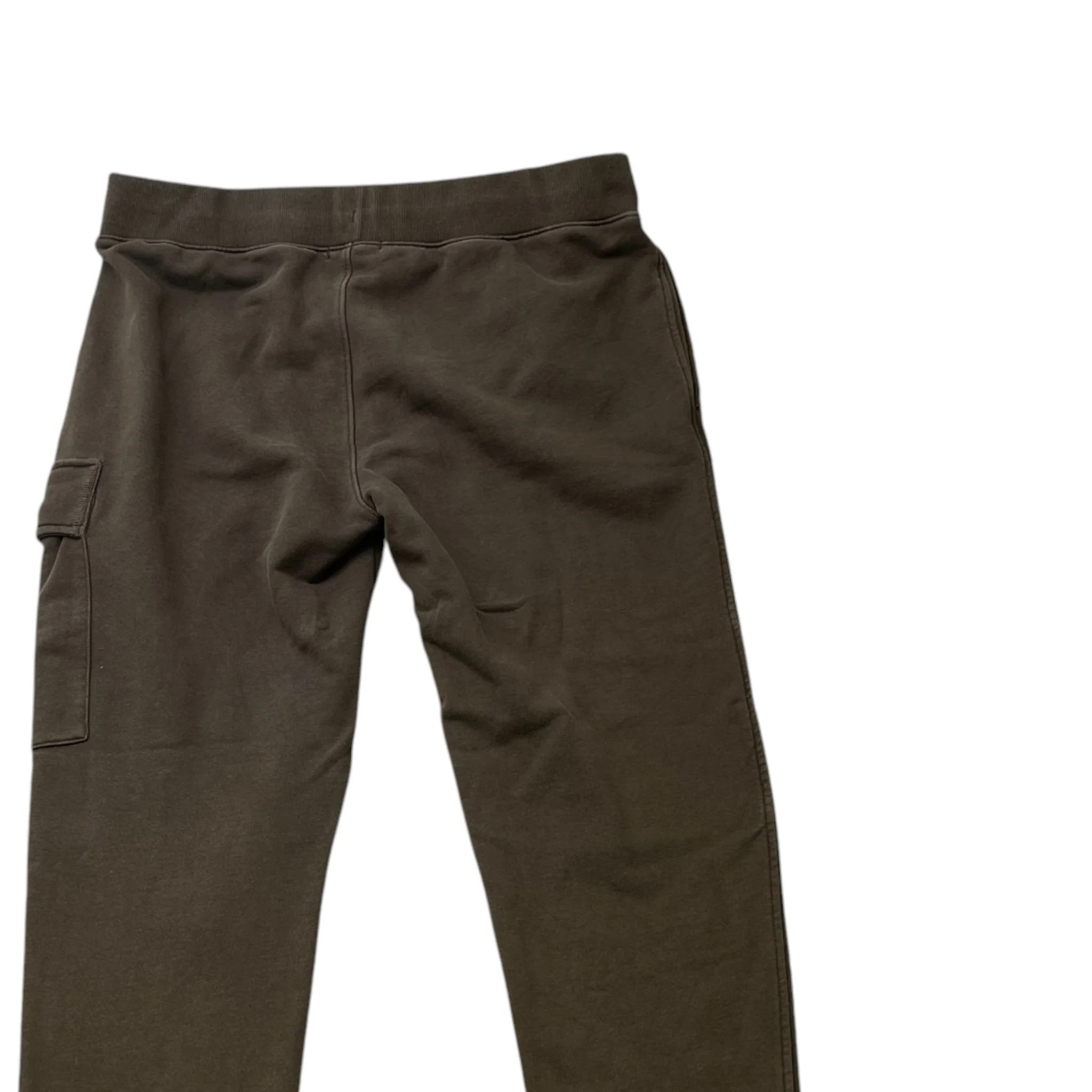 Men's Diagonal Raised Joggers Khaki Size L - Image 4