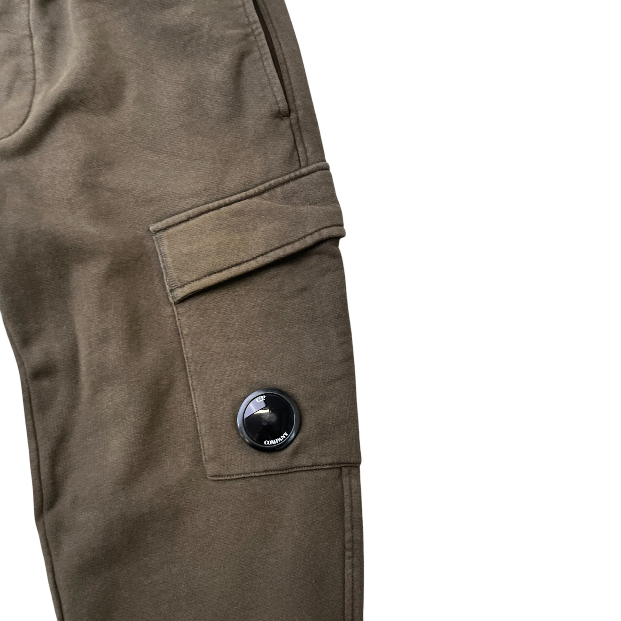 Men's Diagonal Raised Joggers Khaki Size L - Image 5