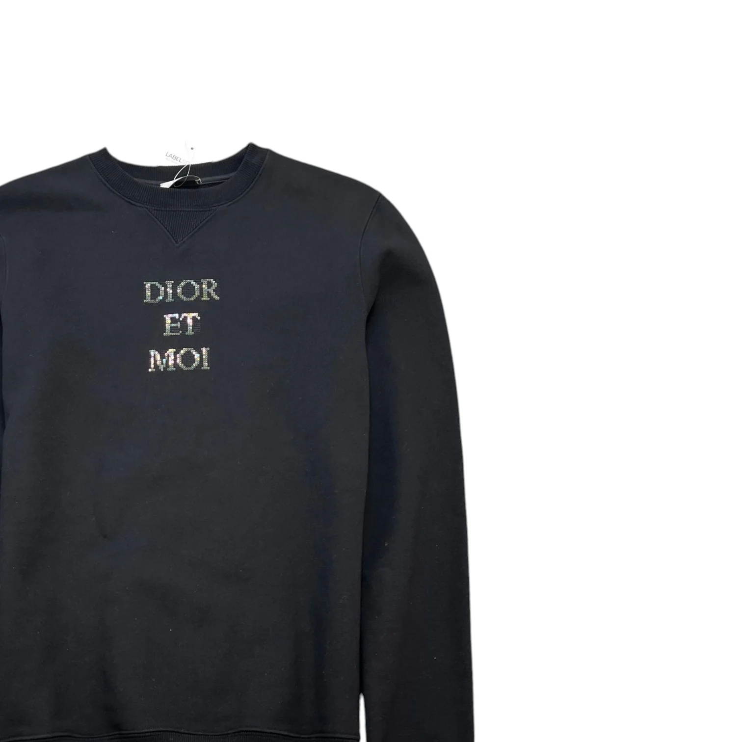 Men's Dior Et Moi Jumper Black Size XS - Image 3