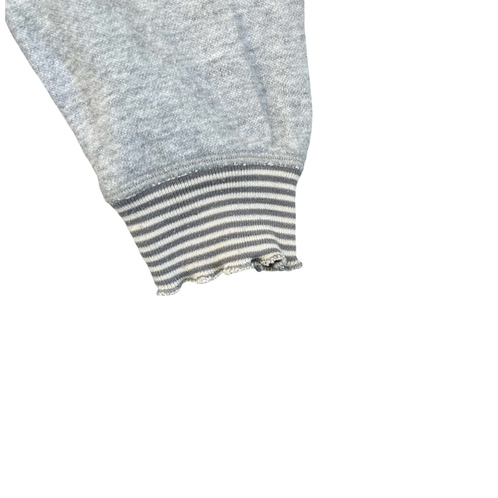 Men's Distressed Logo Sweatshirt Grey Size IT 52 / UK XL - Image 5
