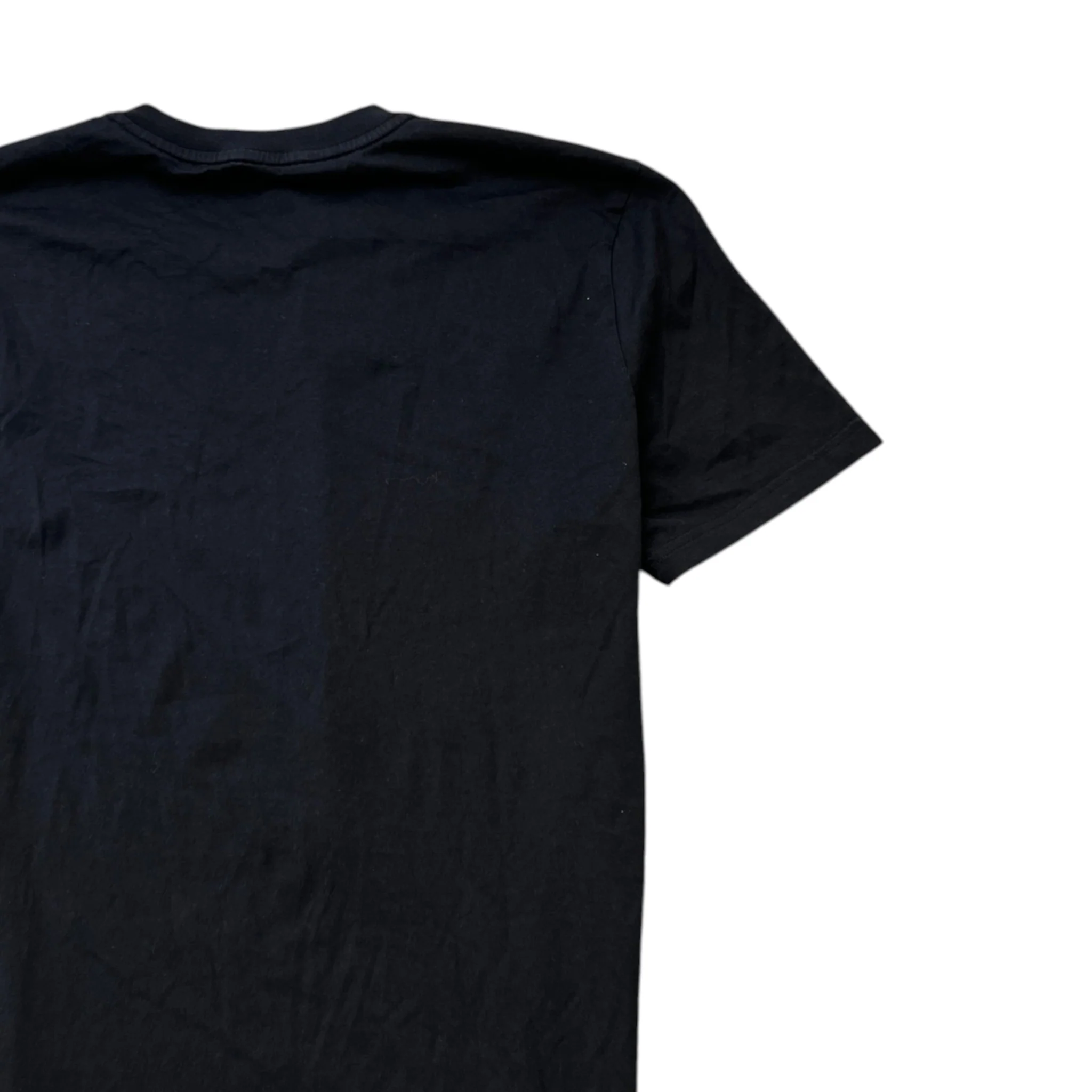 Men's Distressed Logo Top Black Size M - Image 4