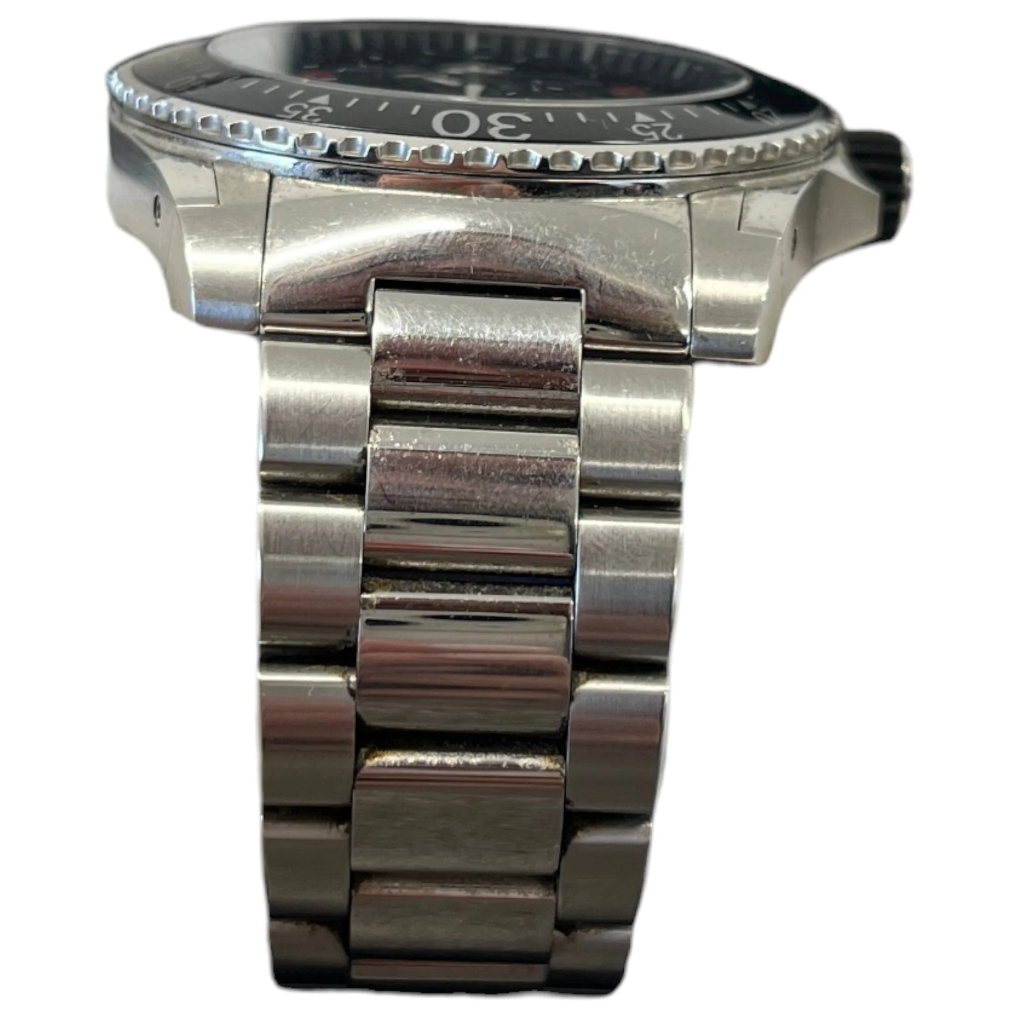 Men's Dive Watch Silver - Image 3