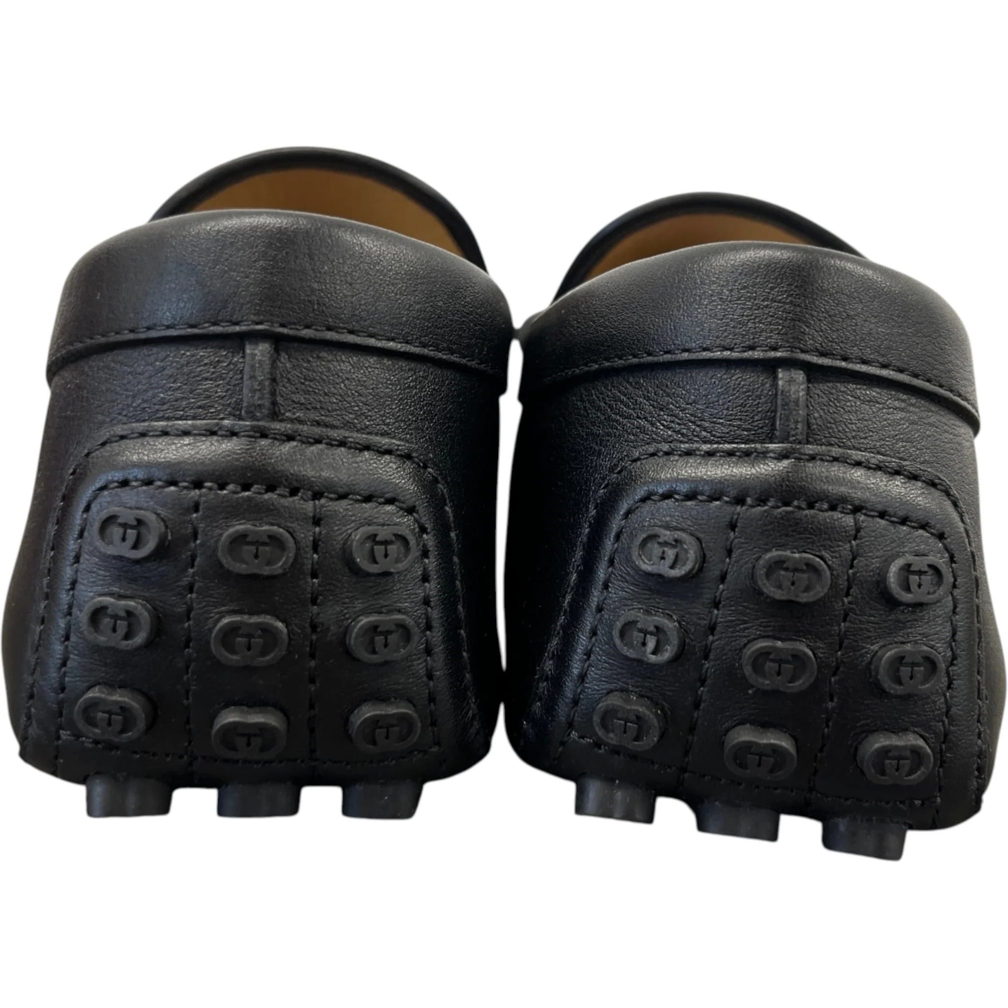 Men's Driver Horsebit Loafers Black Size EU 42 / UK 8 - Image 7