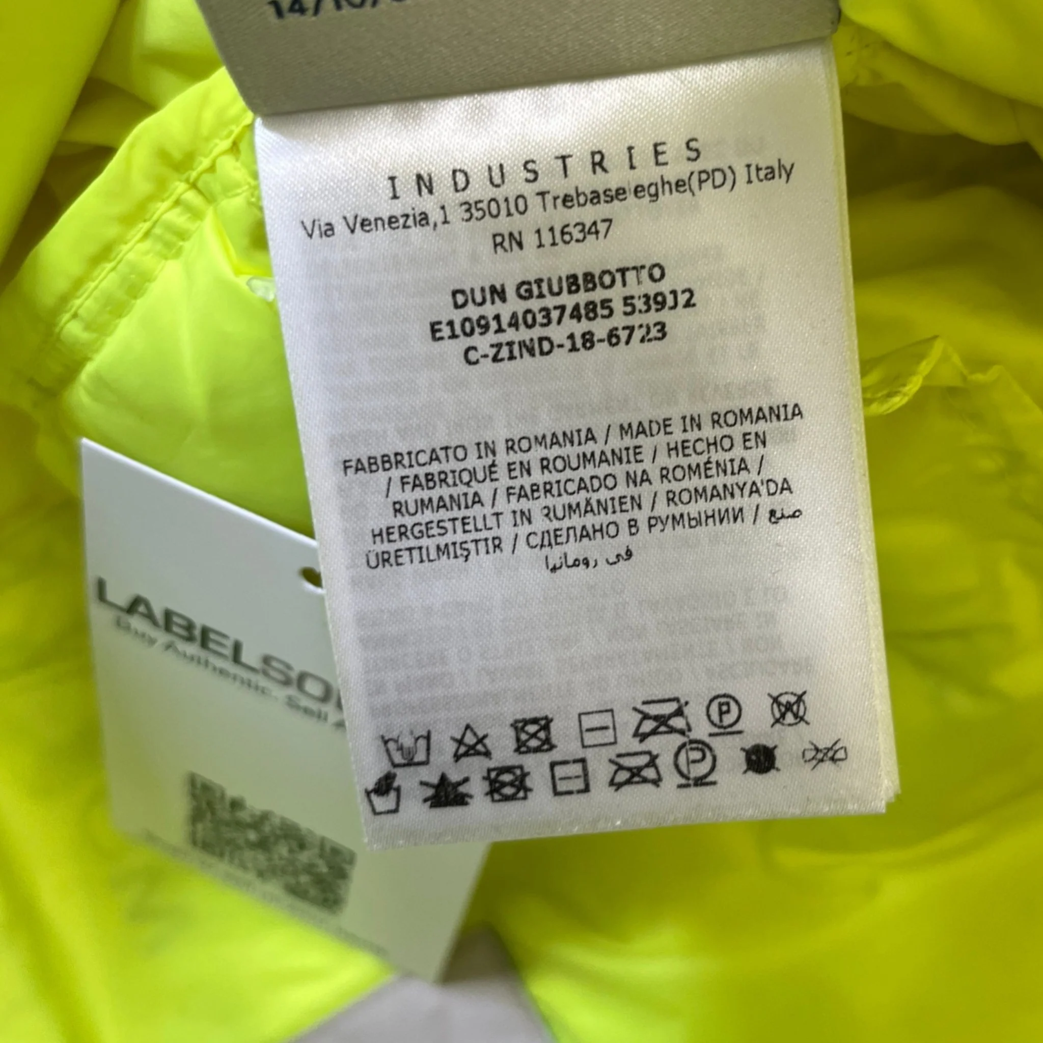 Men's Dun Jacket Green Size 4 / XL - Image 10