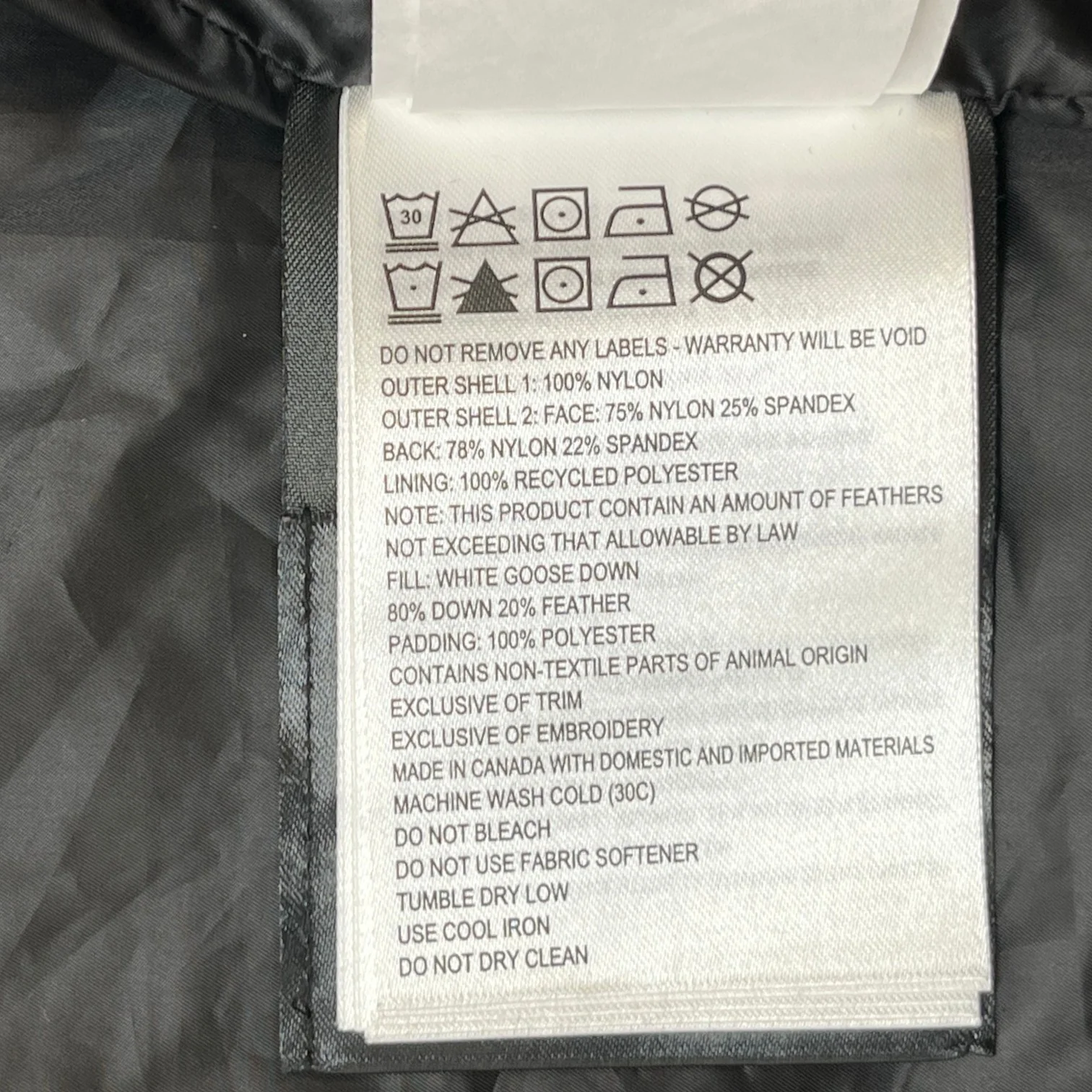 Men's Dunham Jacket Grey Size S - Image 7