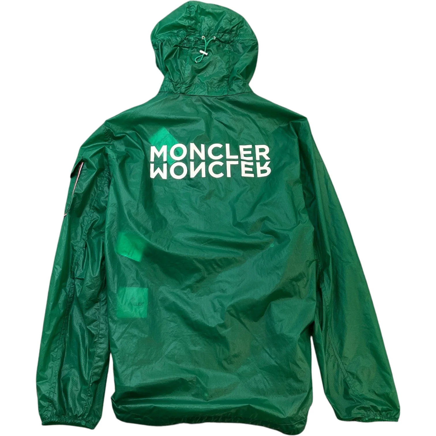 Men's Ebizo Windbreaker Green Size 4 / XL - Image 2