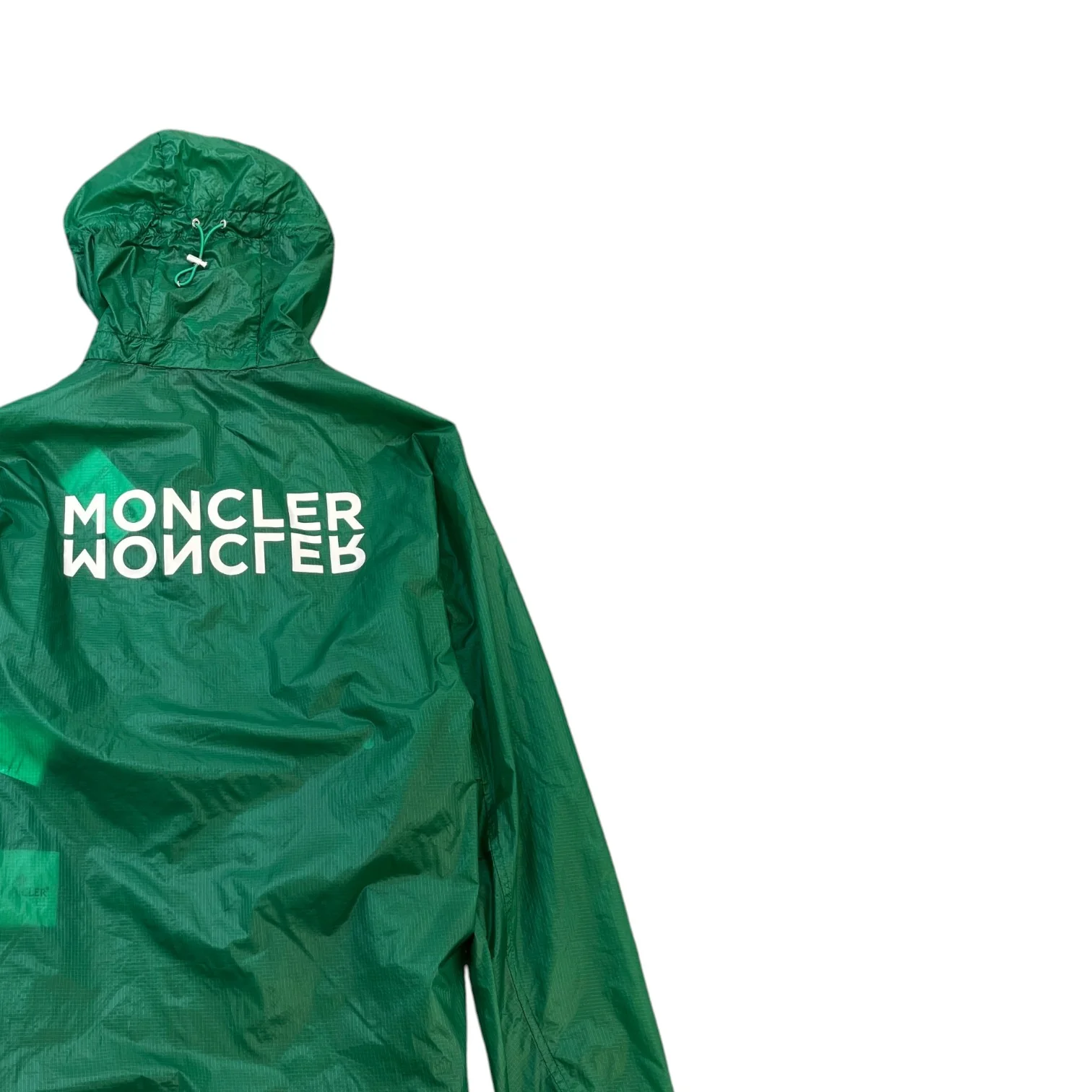 Men's Ebizo Windbreaker Green Size 4 / XL - Image 4
