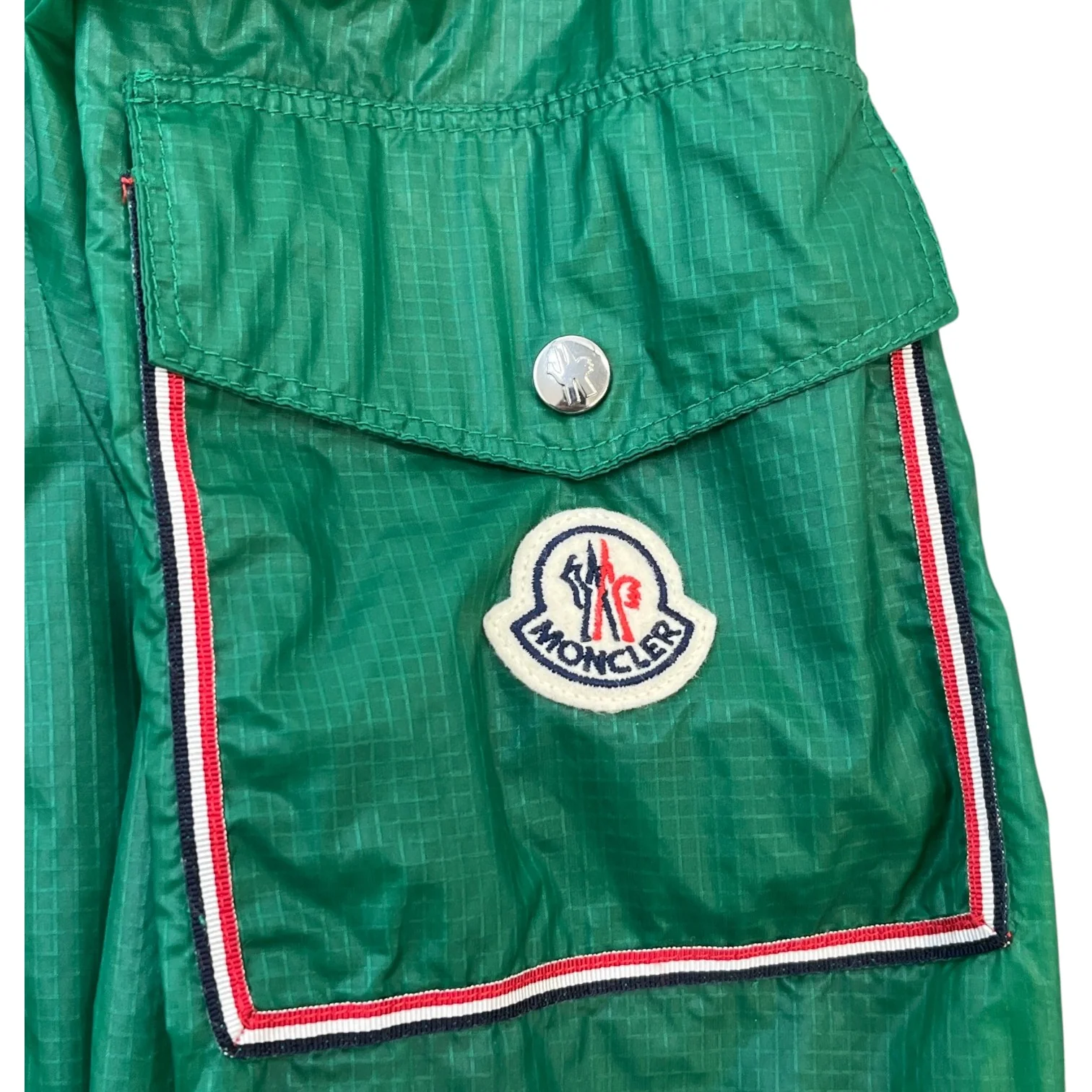 Men's Ebizo Windbreaker Green Size 4 / XL - Image 5