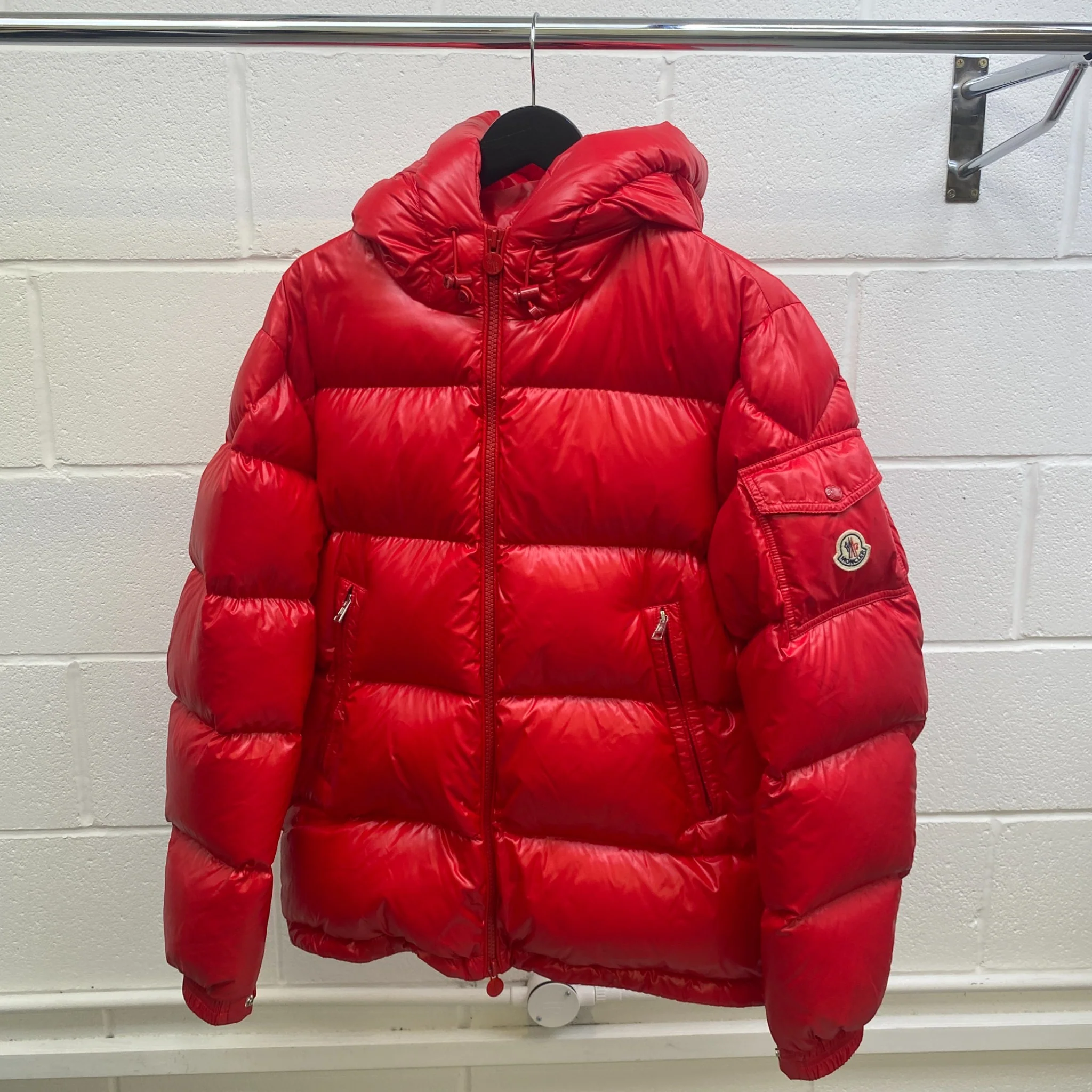 Men's Ecrins Down Jacket Red Size 3 / L - Image 9