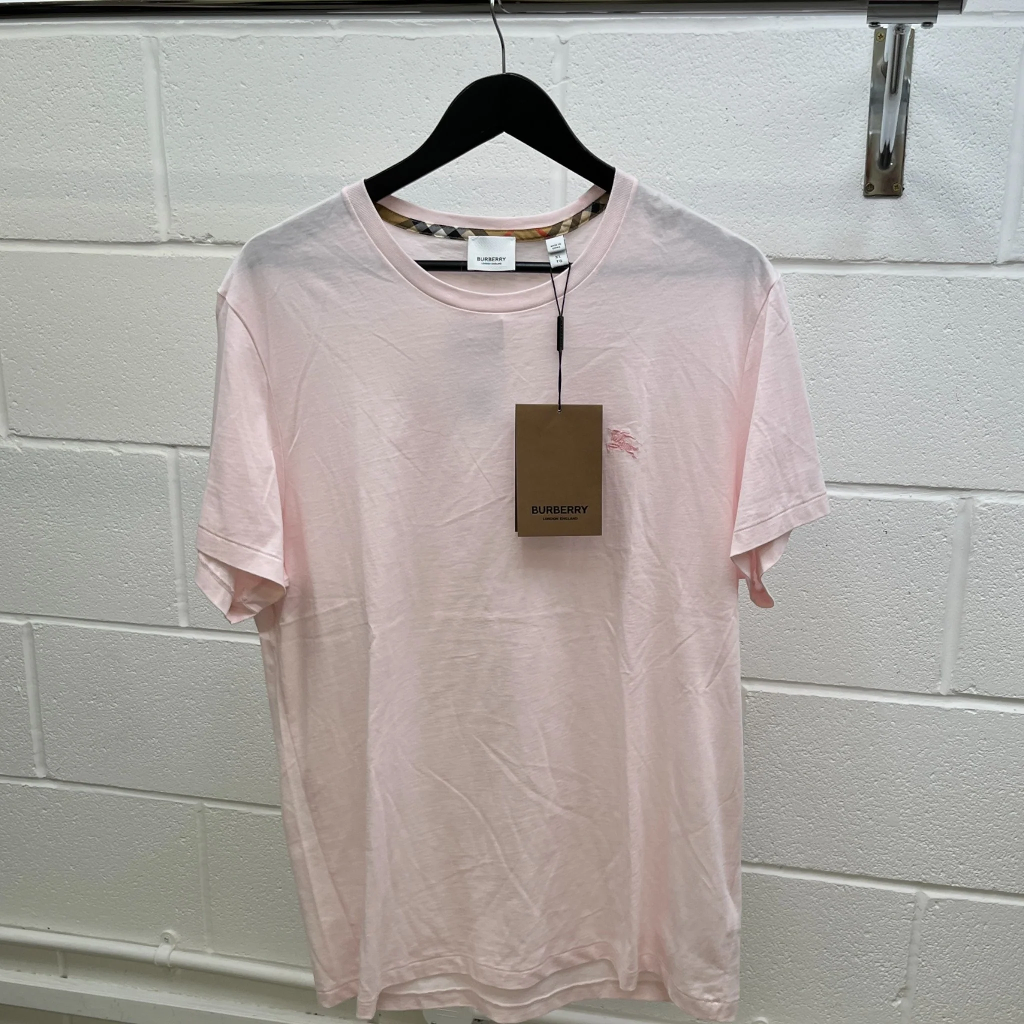 Men's Ekd T-Shirt Pink Size XL - Image 9