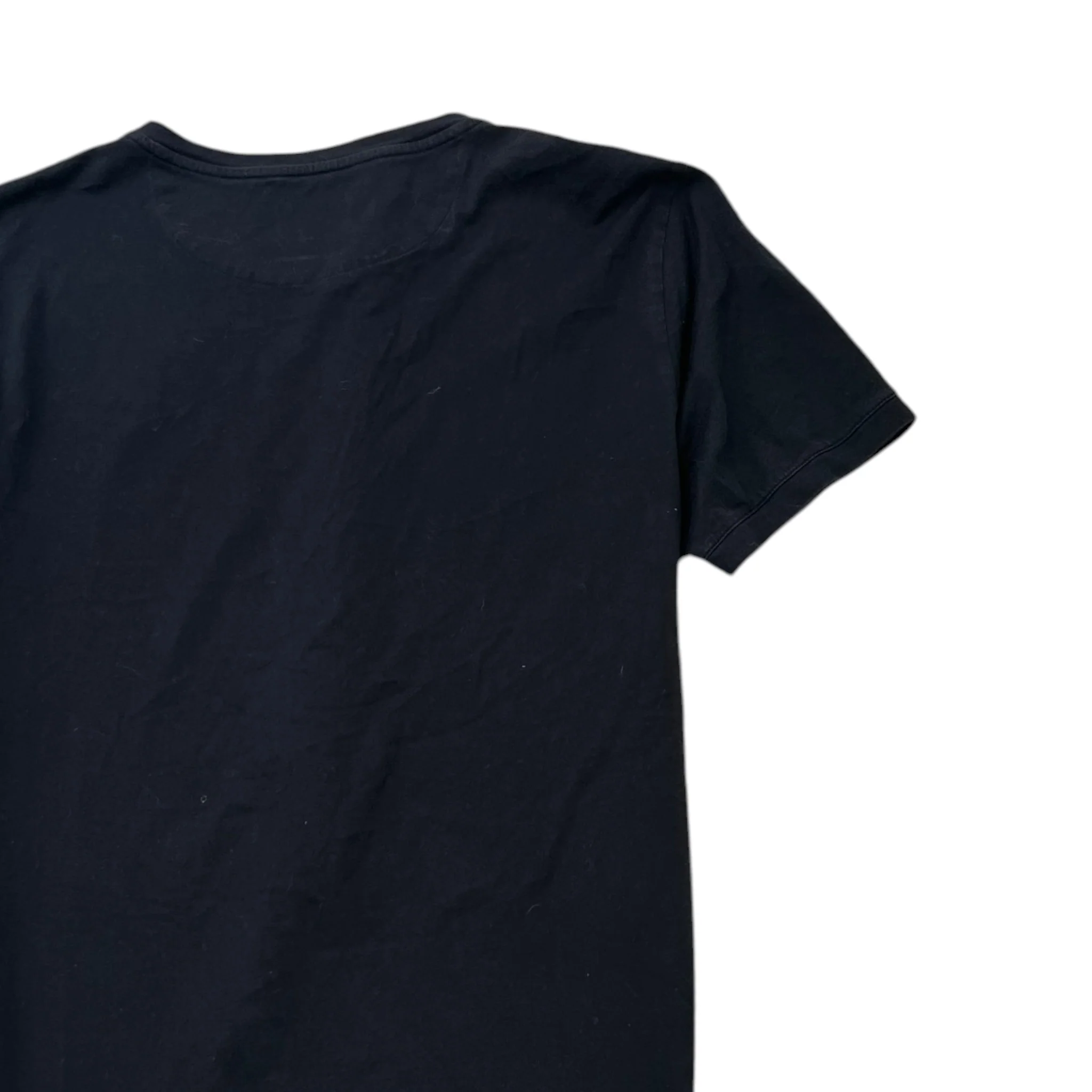 Men's Embellished Logo T-Shirt Black Size L - Image 4