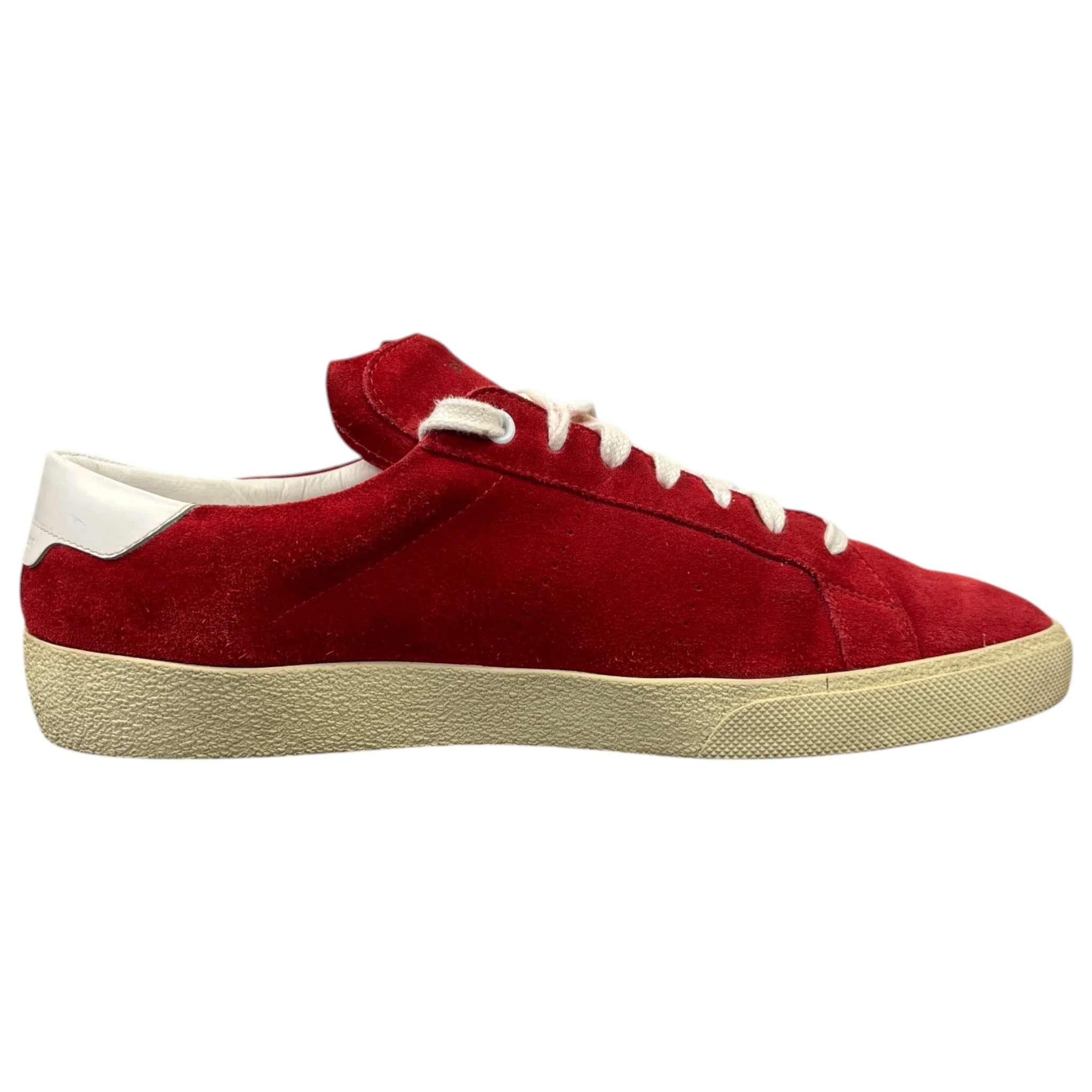 Men's Embossed Logo Low Trainers Red Size EU 45.5 / UK 11.5 - Image 4