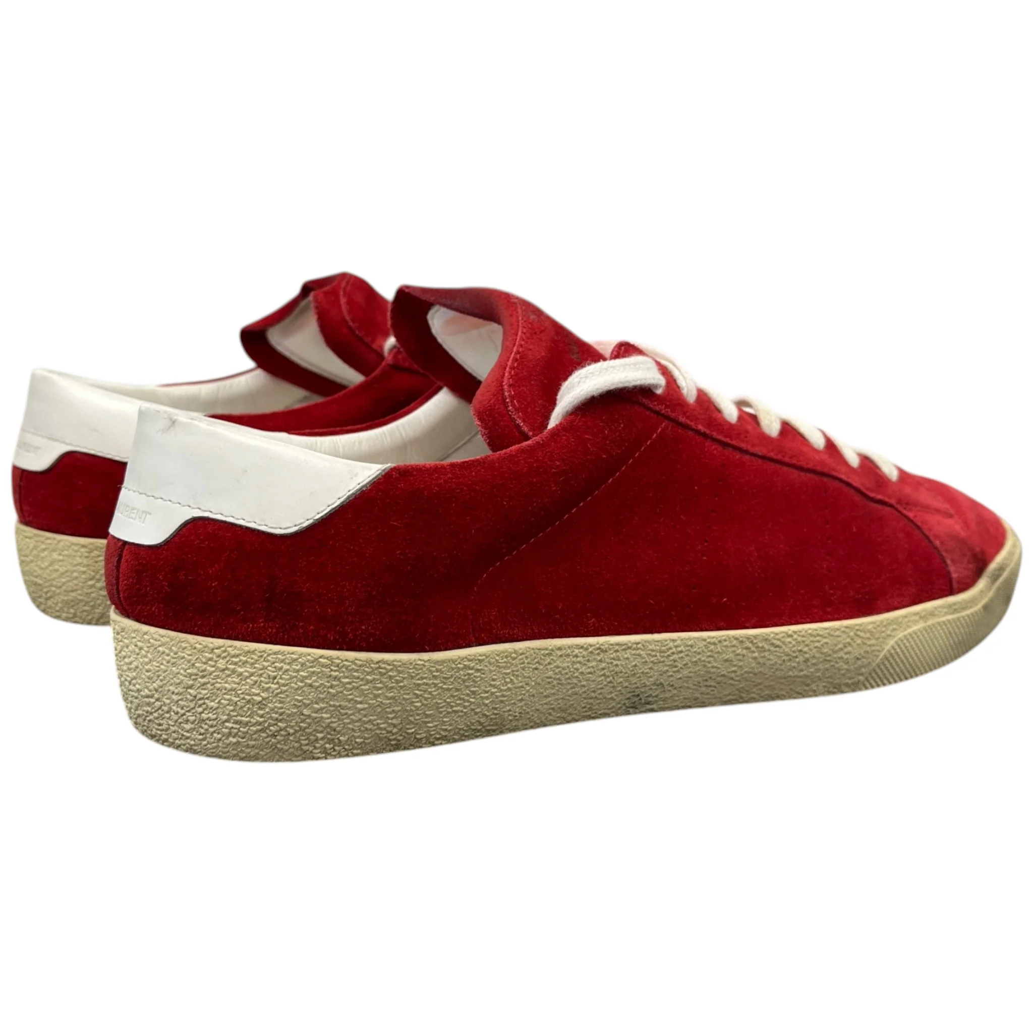 Men's Embossed Logo Low Trainers Red Size EU 45.5 / UK 11.5 - Image 9