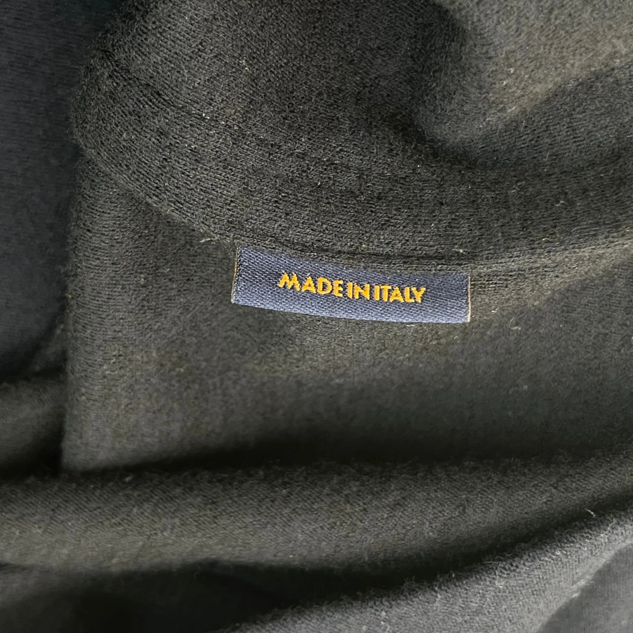 Men's Embossed Logo Pocket Overcoat Jacket Navy Size IT 48 / M - Image 8